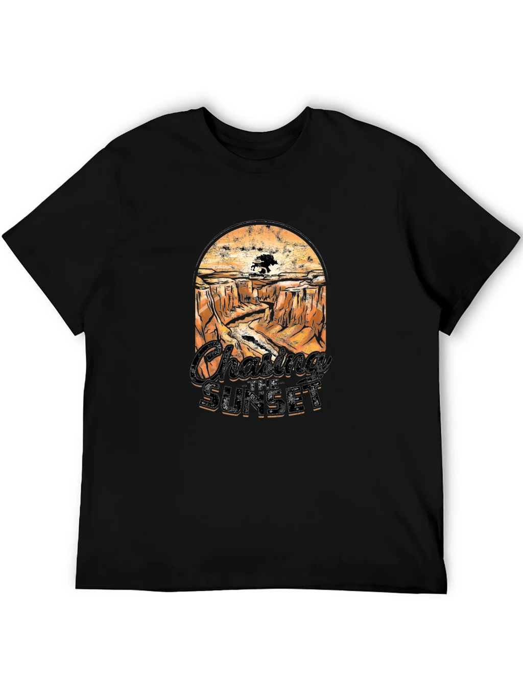 Chasing Sunset Graphic Tee - Desert Canyon Print