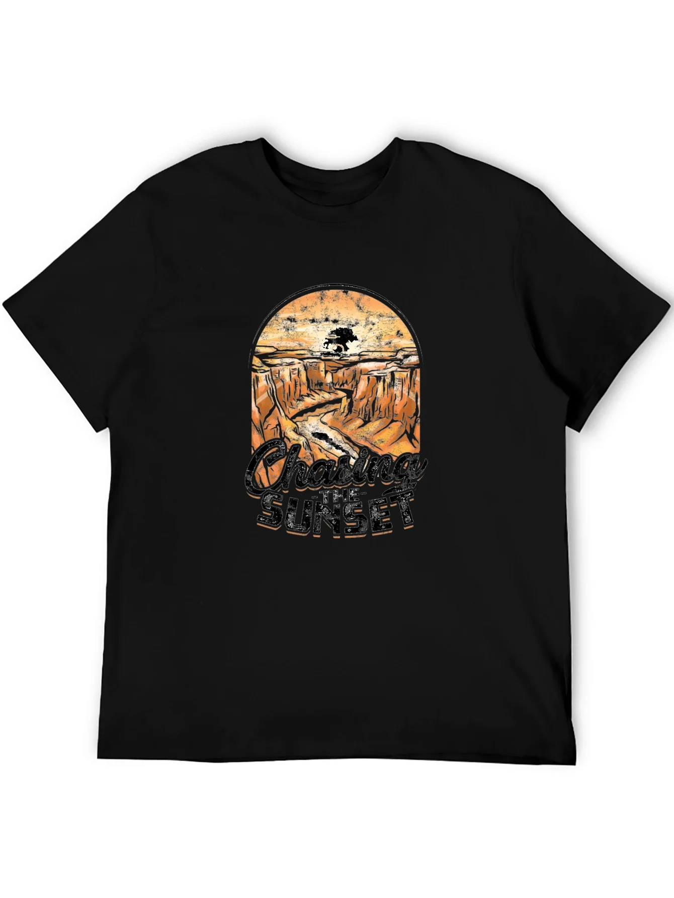 Chasing Sunset Graphic Tee - Desert Canyon Print