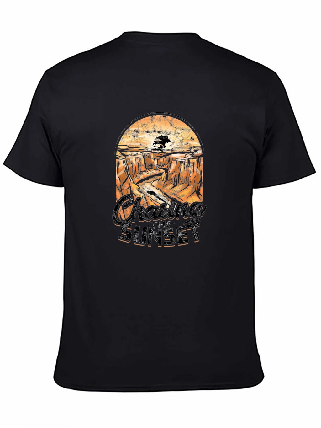Chasing Sunset Graphic Tee - Desert Canyon Print