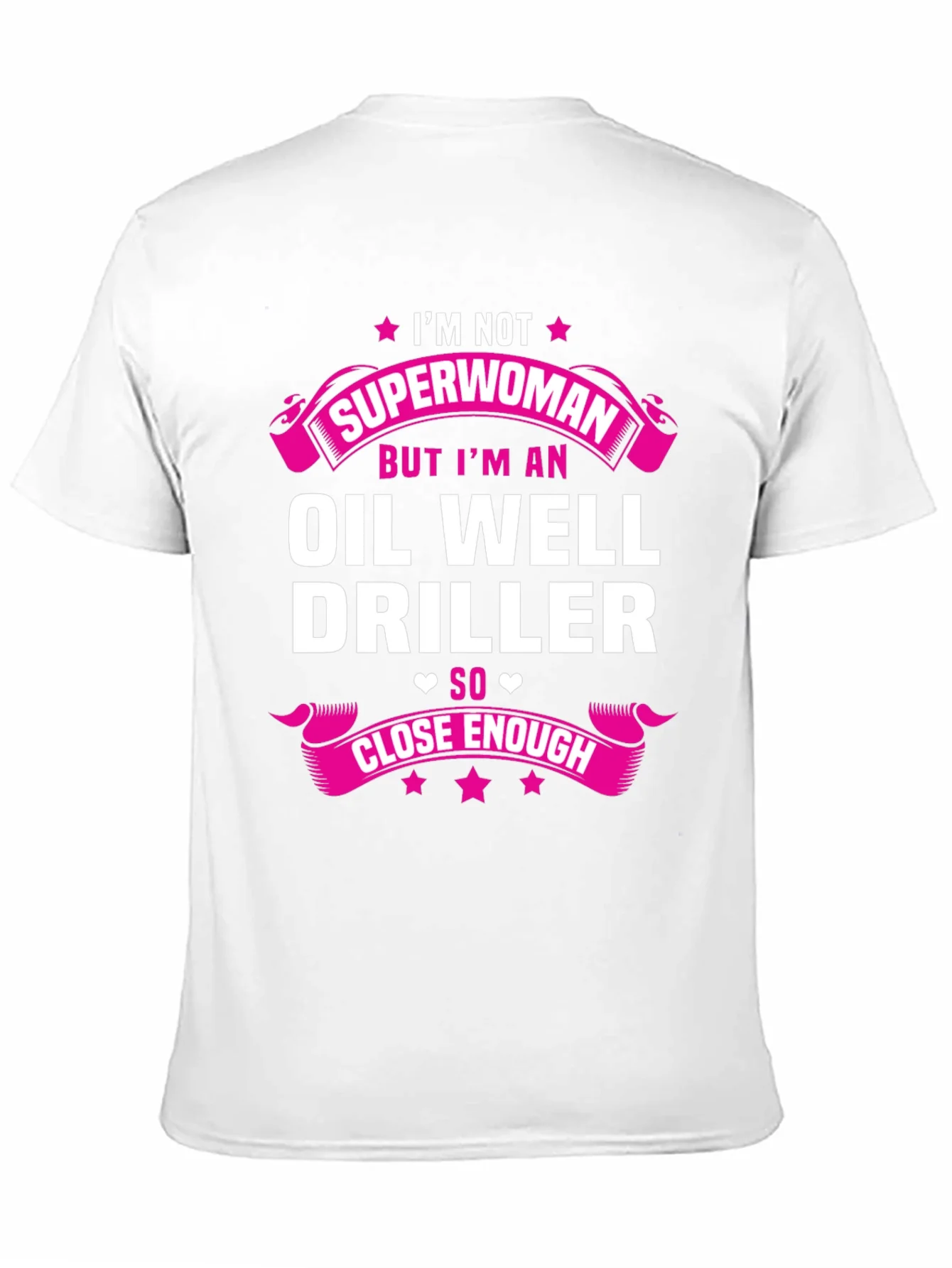 Oil Well Driller Novelty Graphic T-Shirt