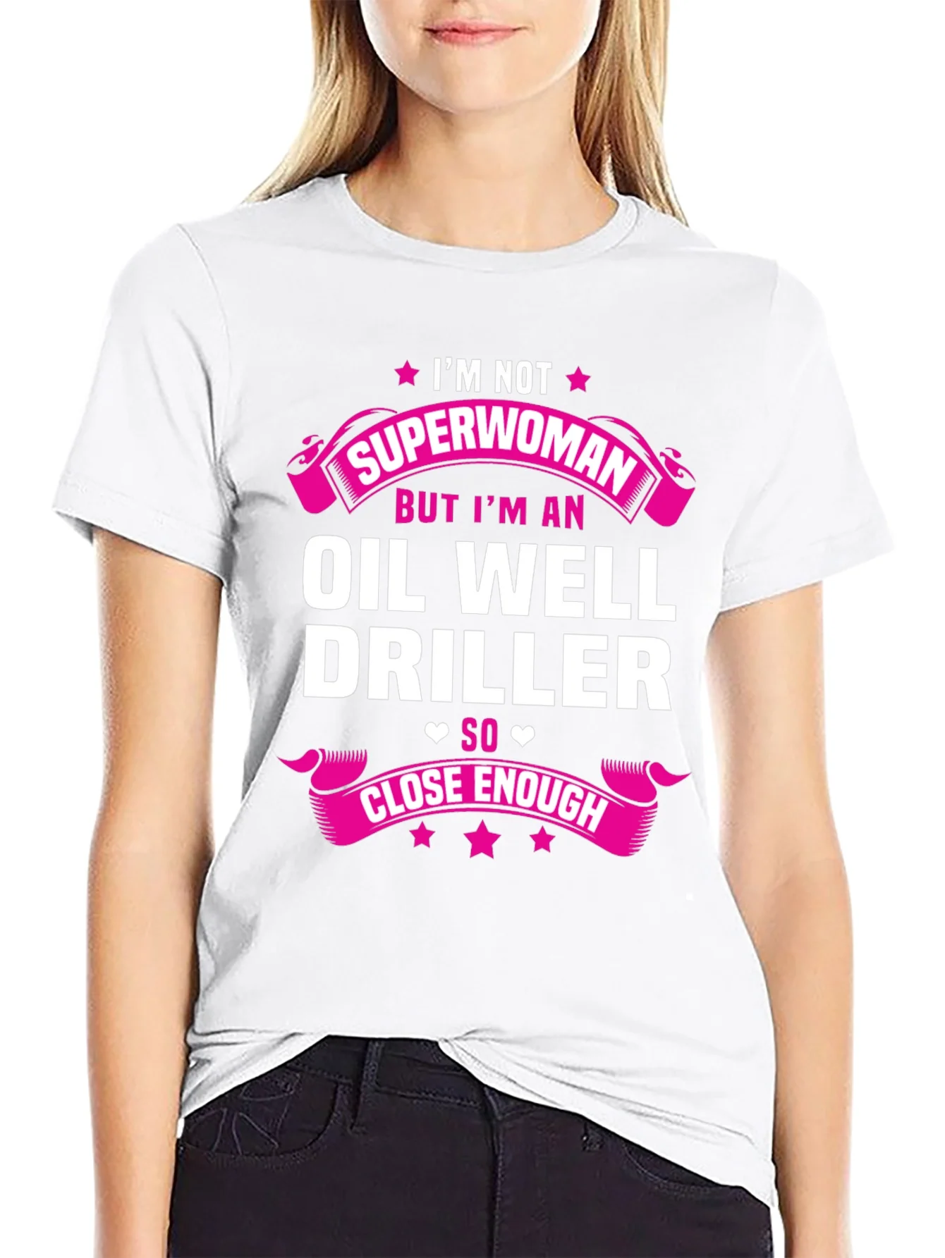 Oil Well Driller Novelty Graphic T-Shirt