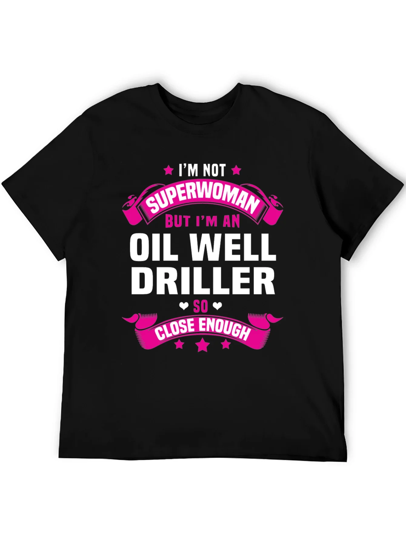 Oil Well Driller Novelty Graphic T-Shirt