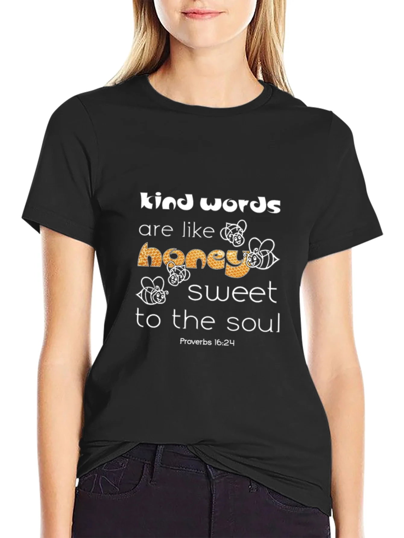 Kind Words Honey Bee Graphic T-Shirt