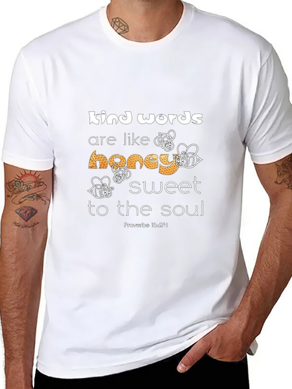 Kind Words Honey Bee Graphic T-Shirt