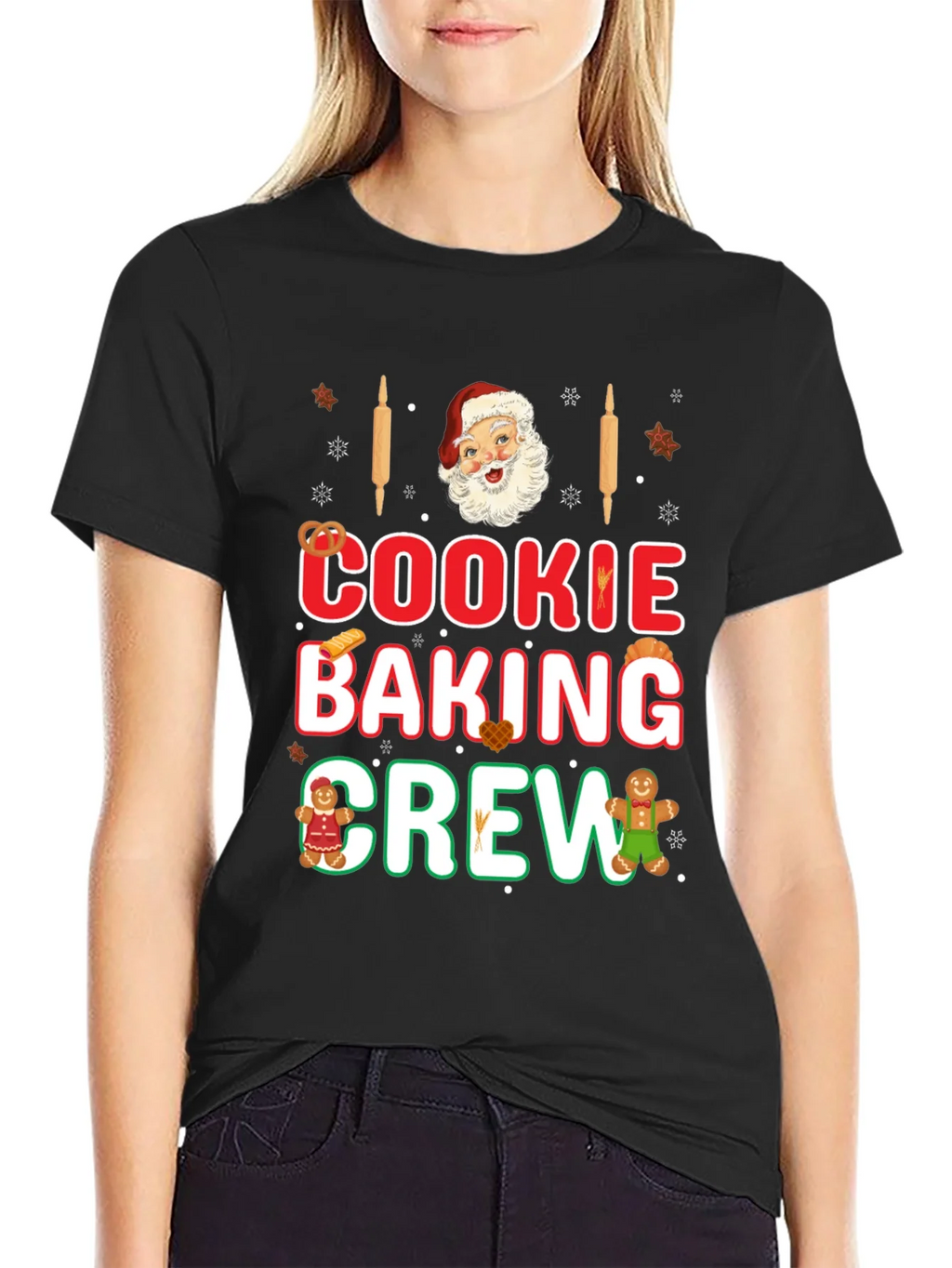 Cookie Baking Crew Holiday Graphic Tee