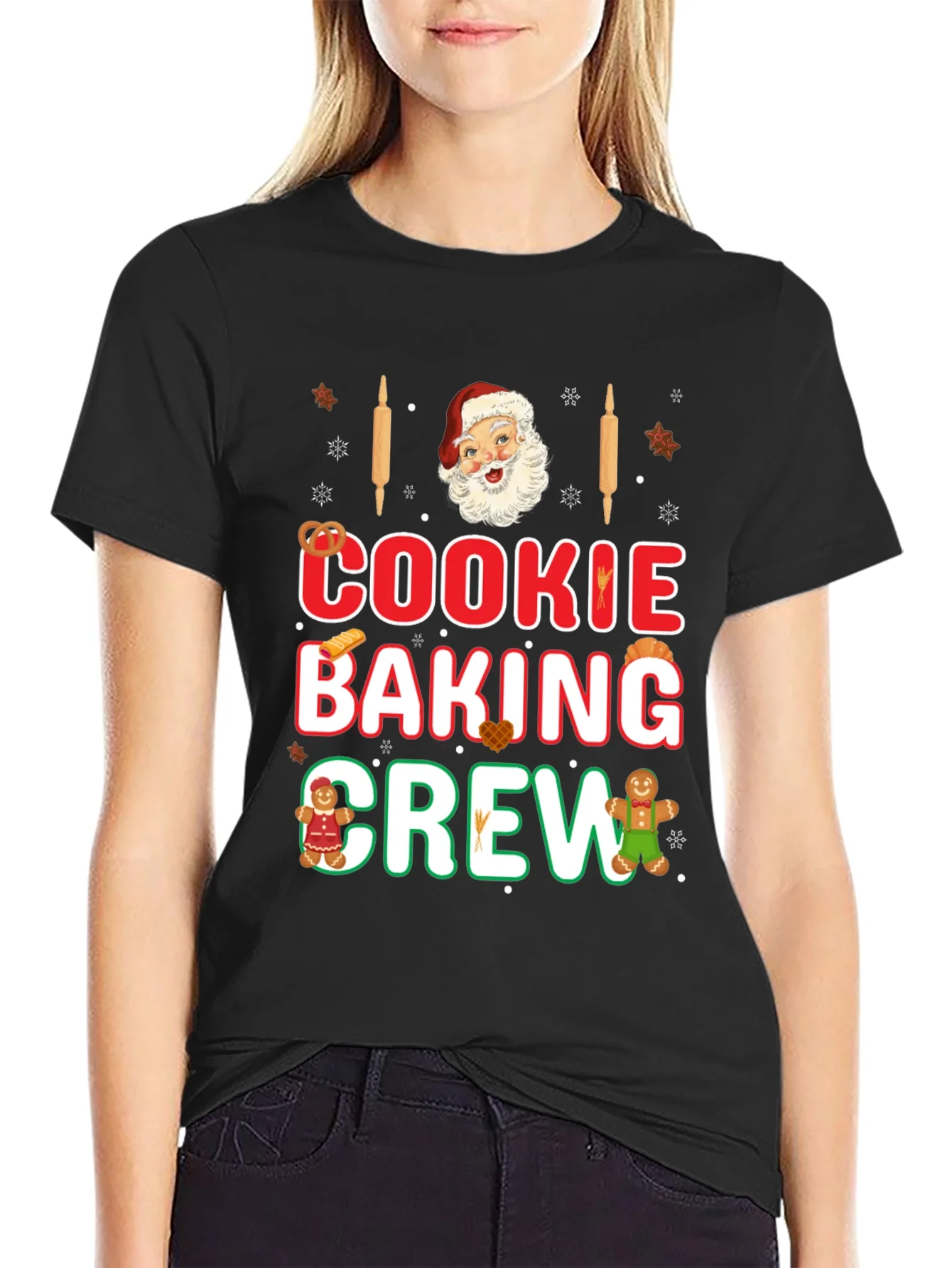 Cookie Baking Crew Holiday Graphic Tee
