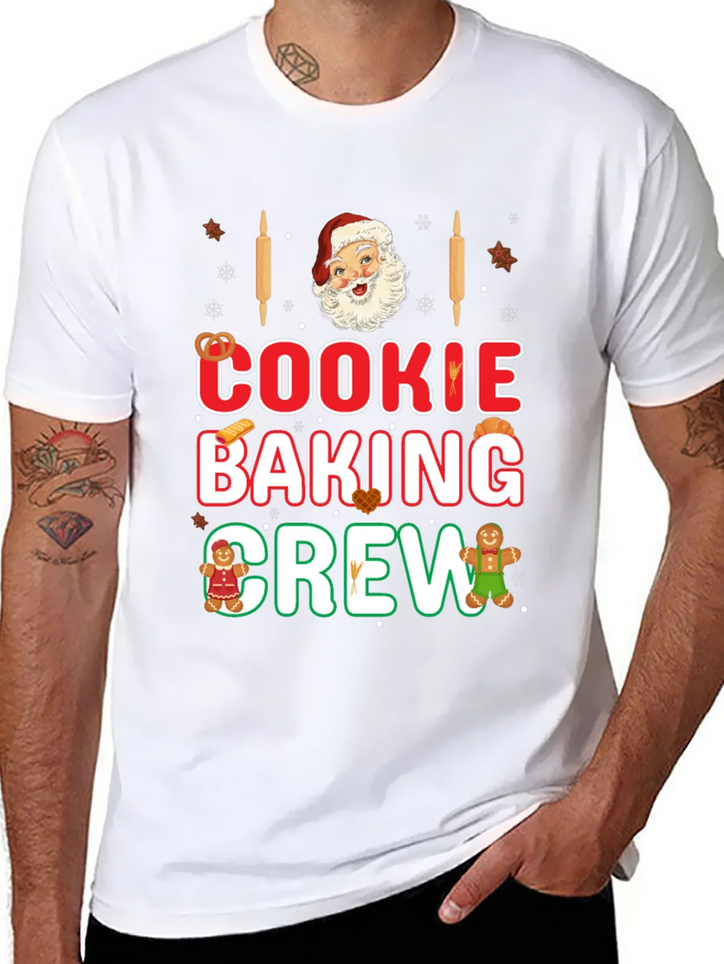 Cookie Baking Crew Holiday Graphic Tee