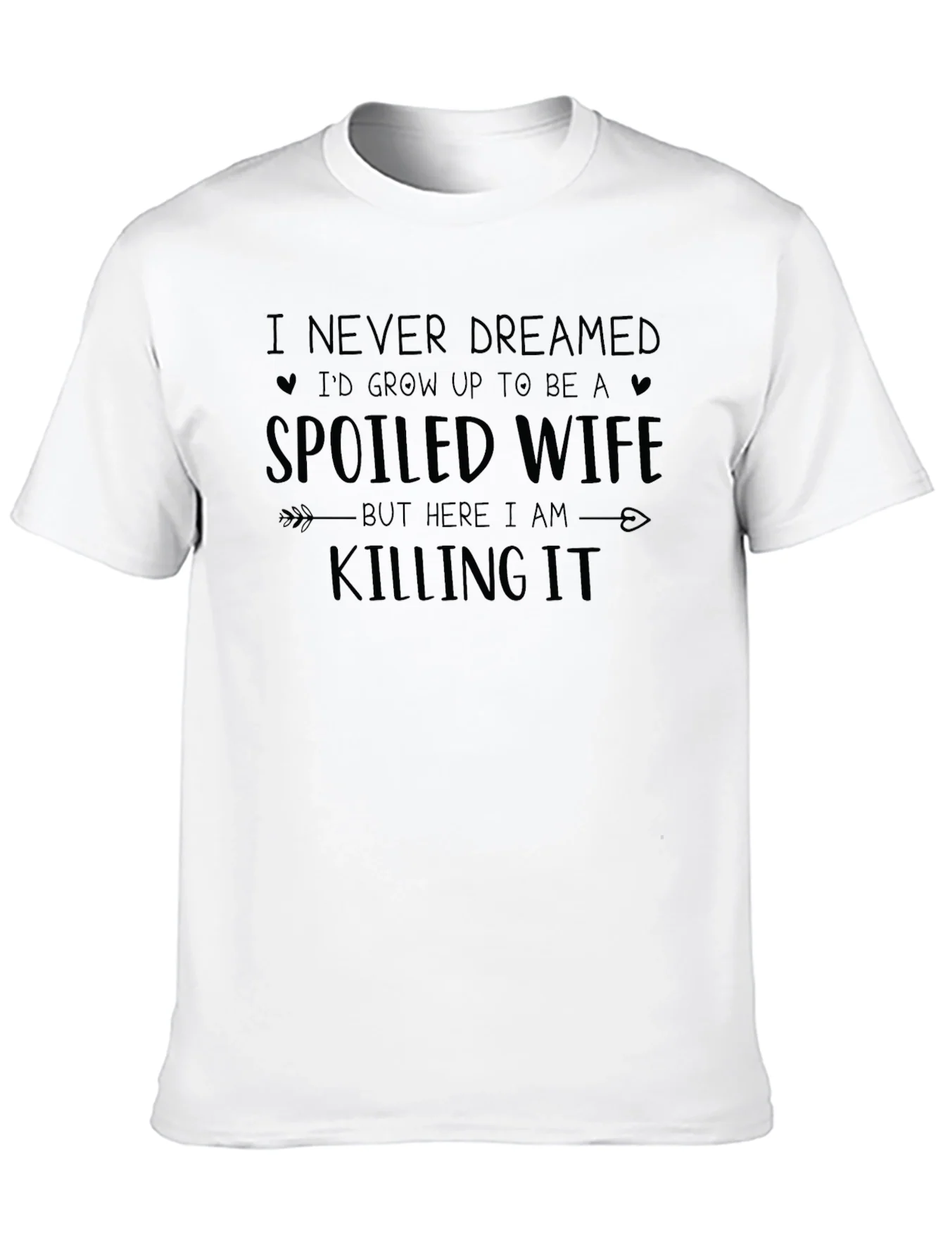 Spoiled Wife Graphic T-Shirt