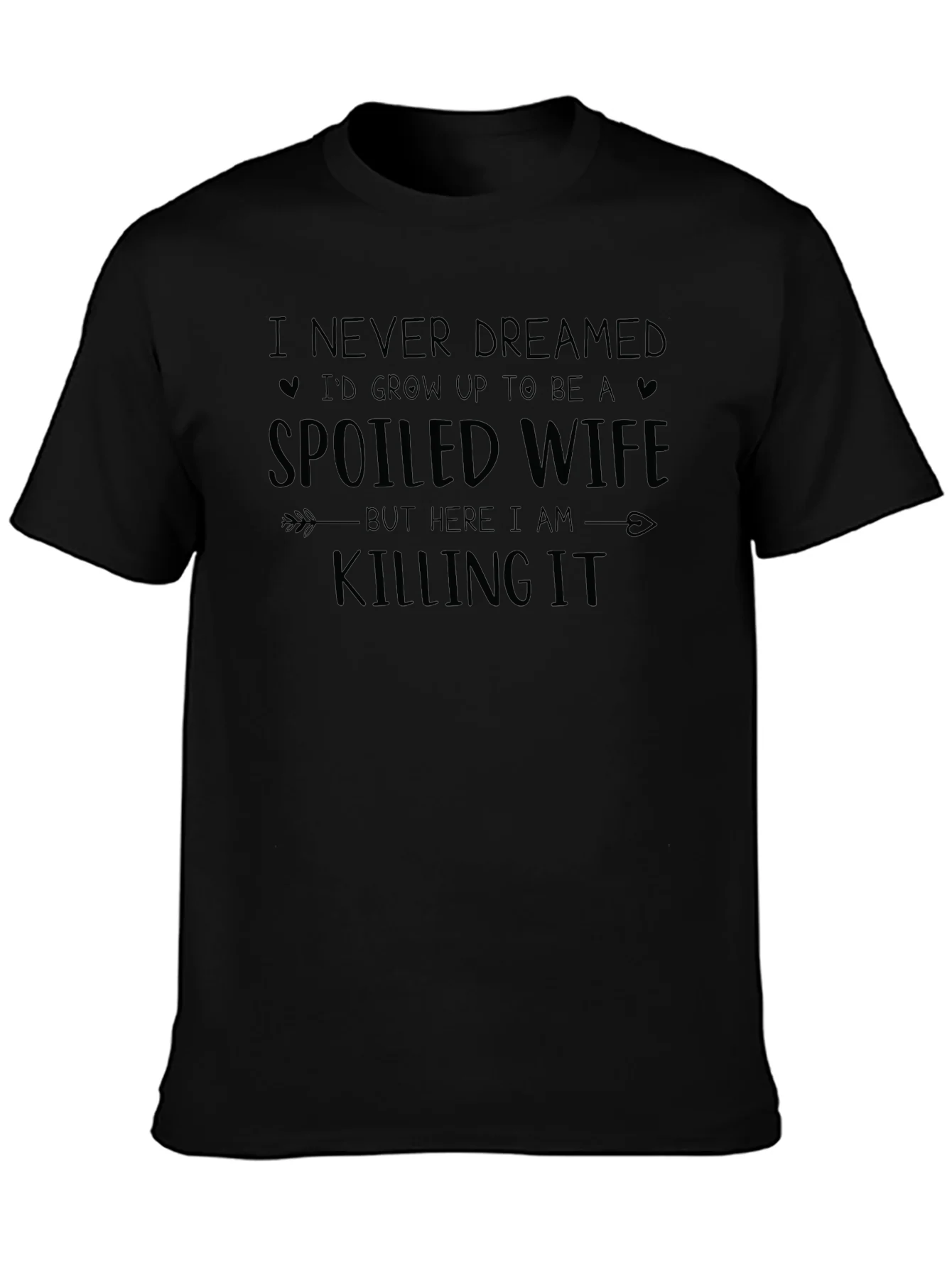 Spoiled Wife Graphic T-Shirt