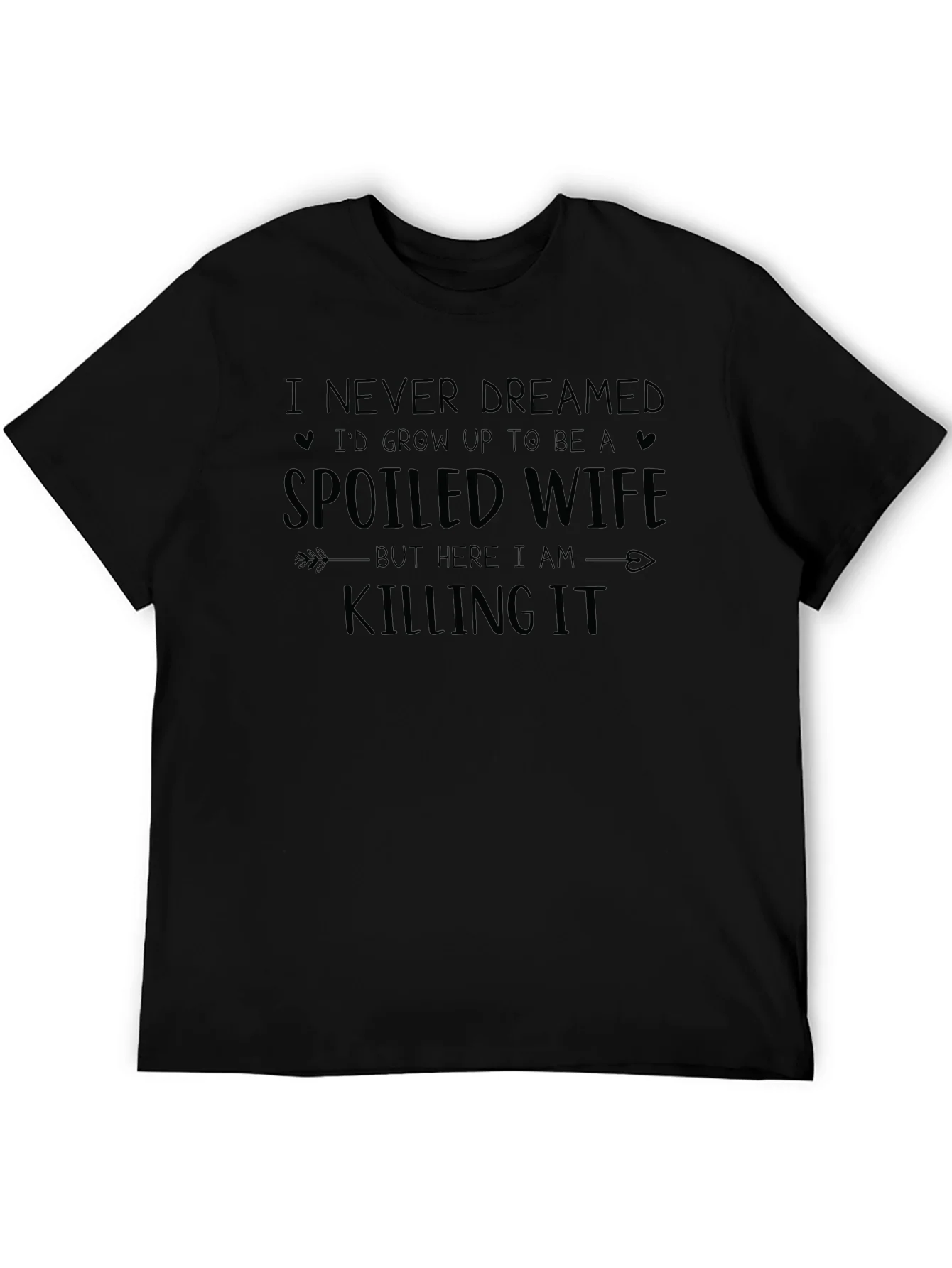 Spoiled Wife Graphic T-Shirt