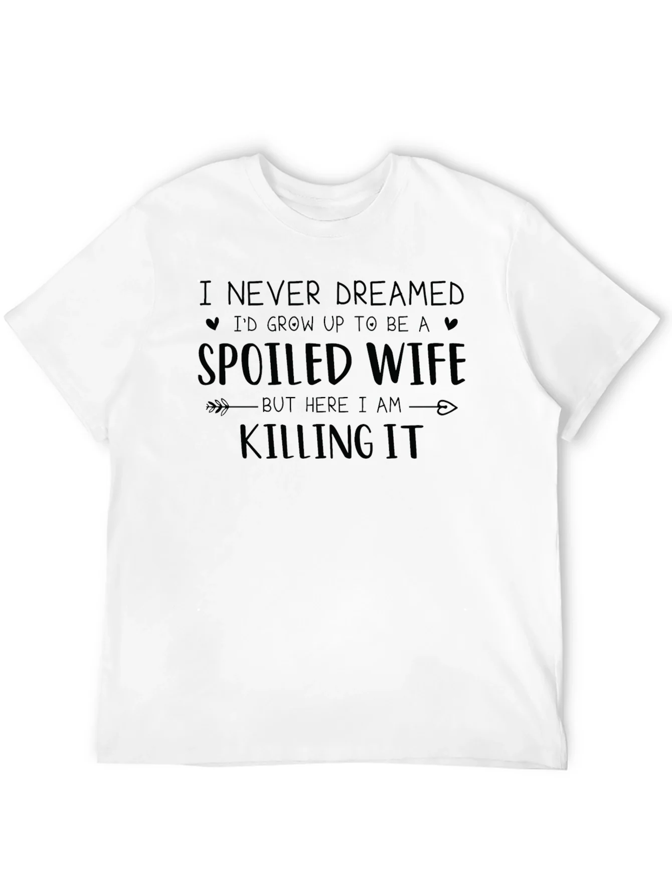 Spoiled Wife Graphic T-Shirt