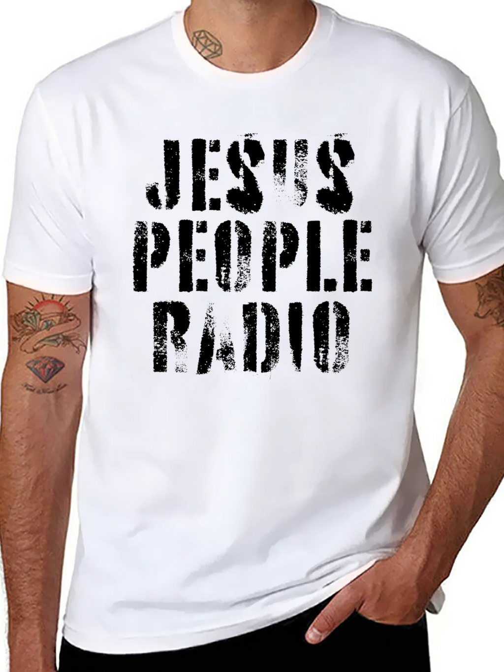 Jesus People Radio Graphic T-Shirt
