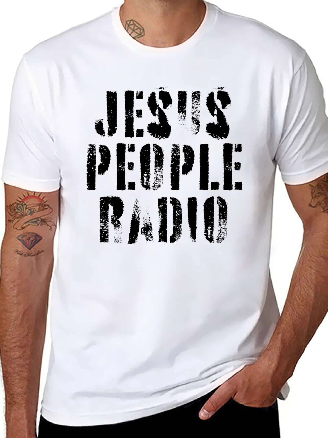 Jesus People Radio Graphic T-Shirt