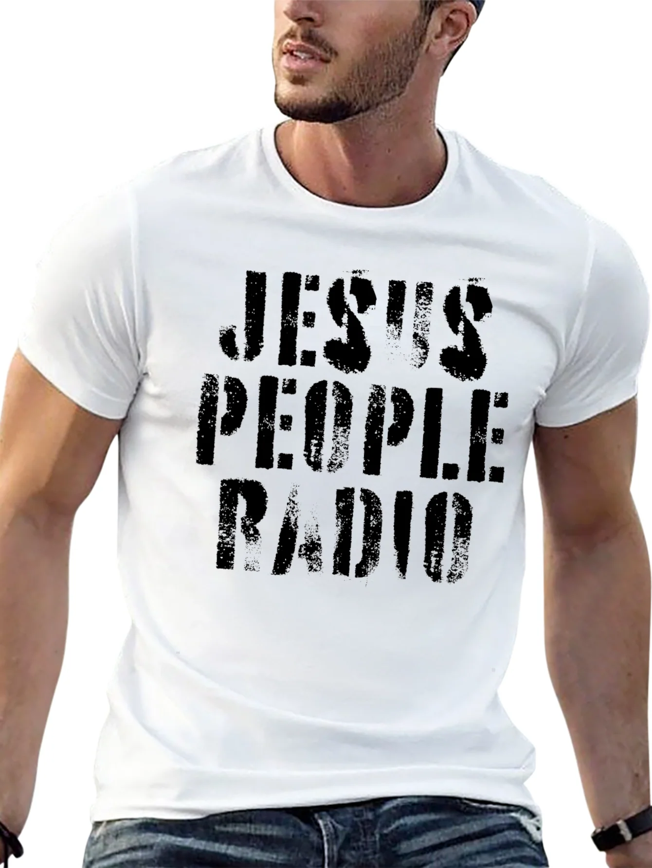 Jesus People Radio Graphic T-Shirt