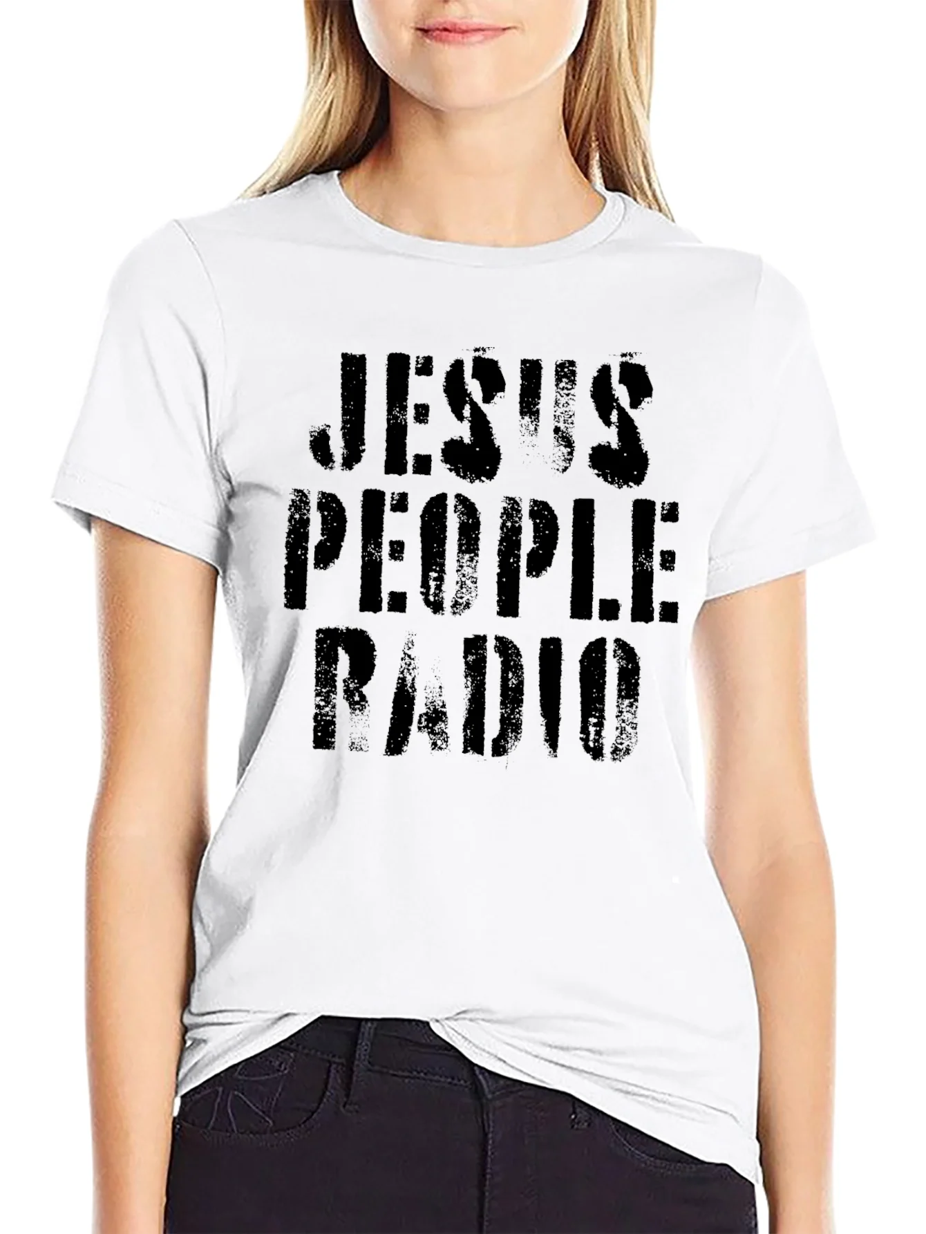 Jesus People Radio Graphic T-Shirt