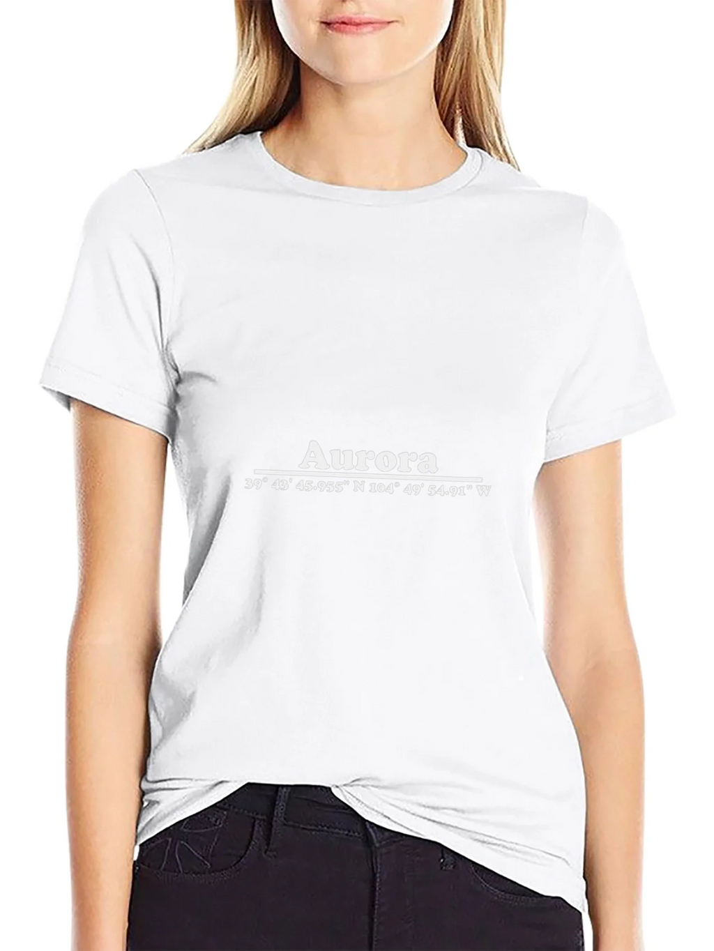 Aurora Coordinates T-Shirt - Black