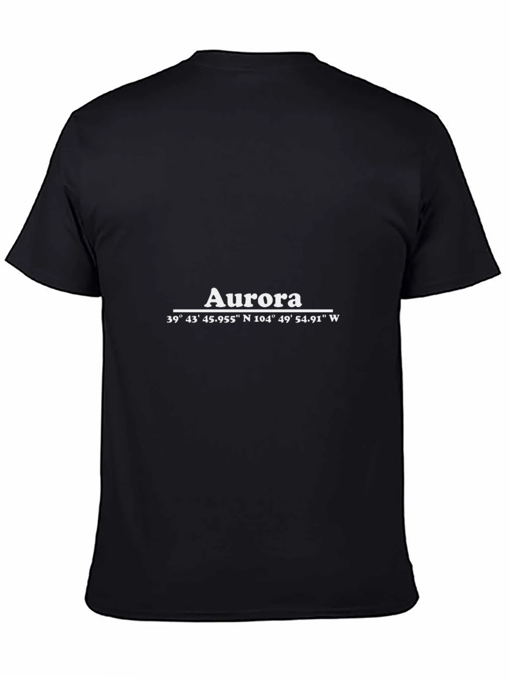 Aurora Coordinates T-Shirt - Black