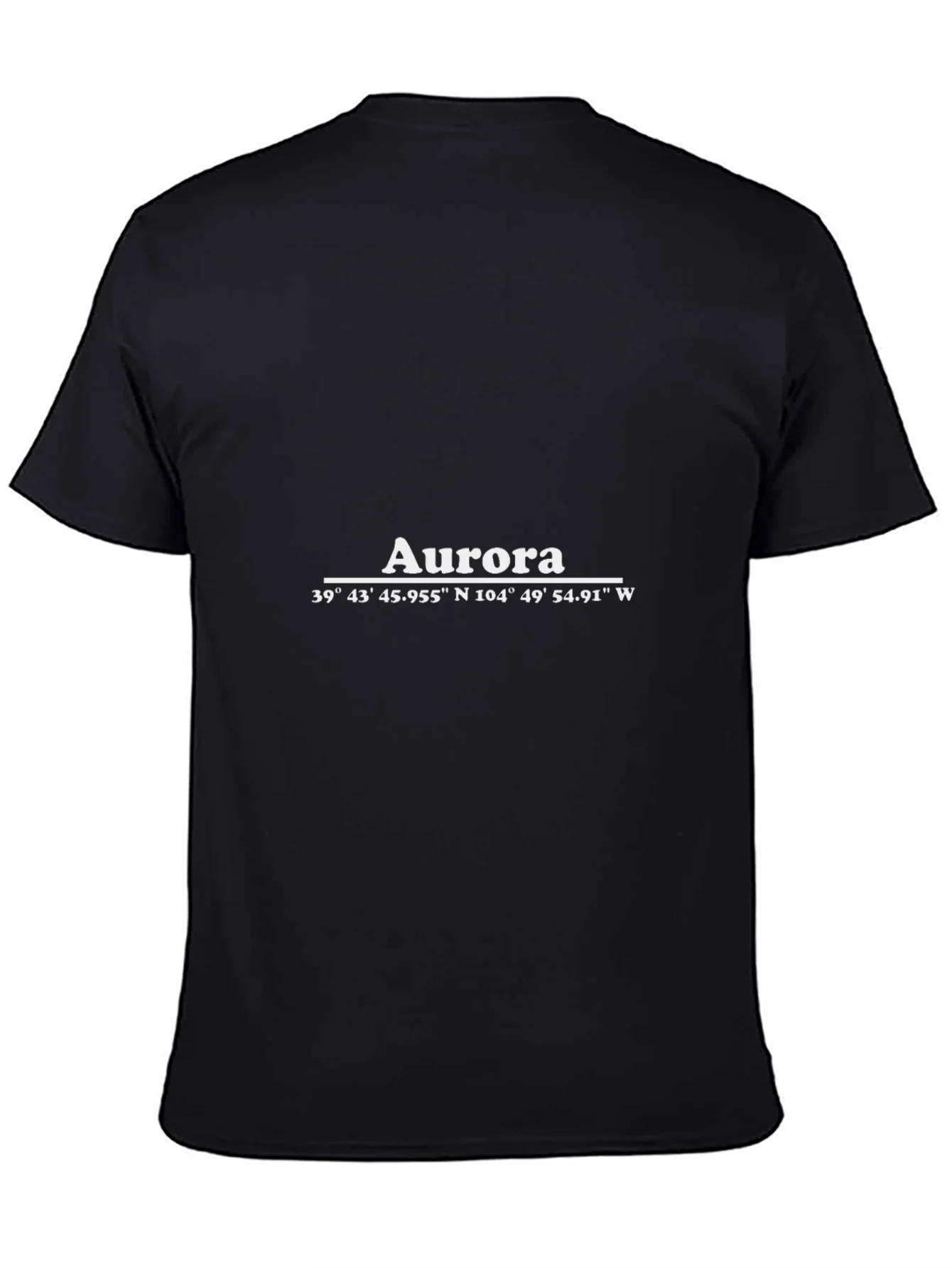 Aurora Coordinates T-Shirt - Black