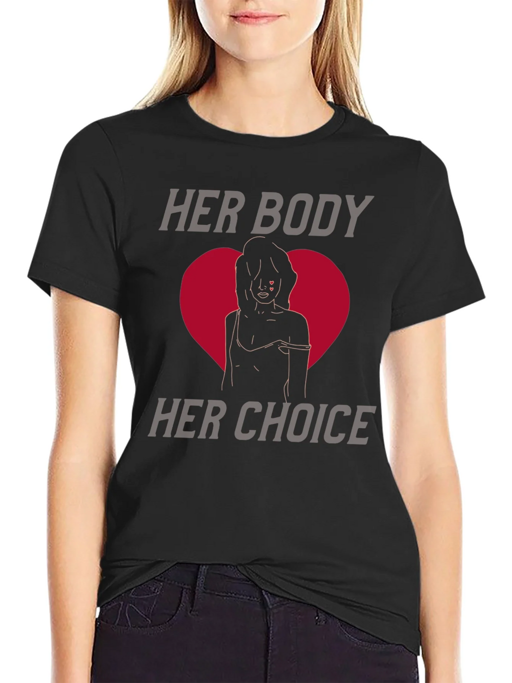 Her Body Her Choice Graphic Tee