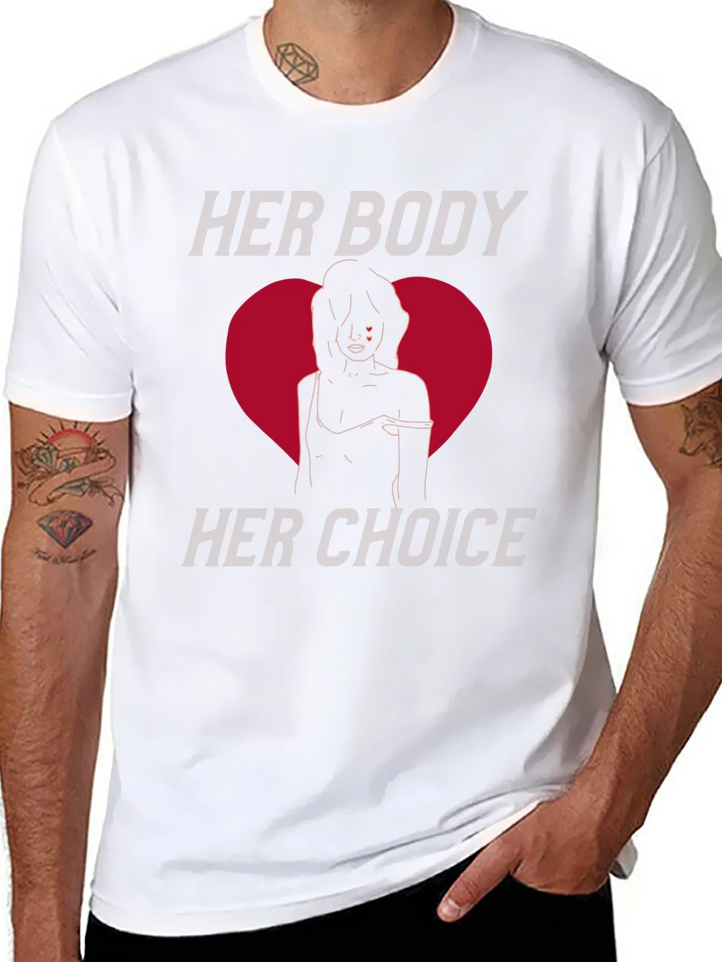 Her Body Her Choice Graphic Tee