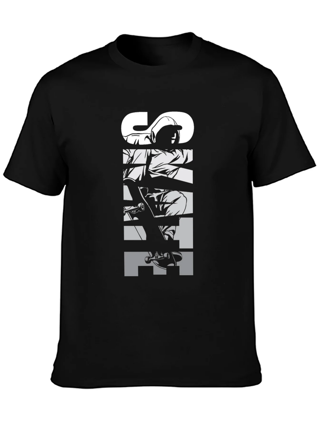 Skater Graphic T-Shirt - Urban Style Tee