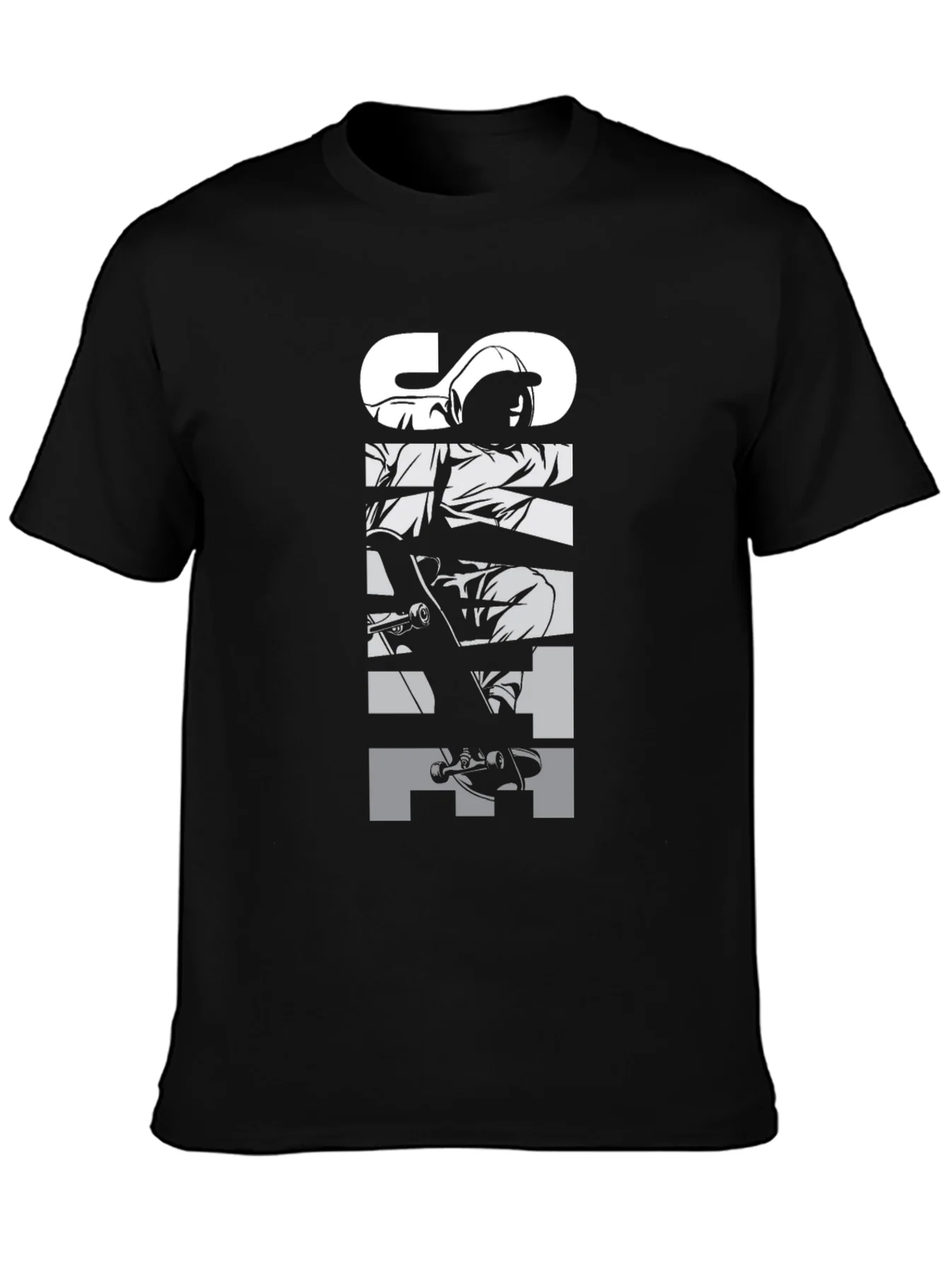 Skater Graphic T-Shirt - Urban Style Tee