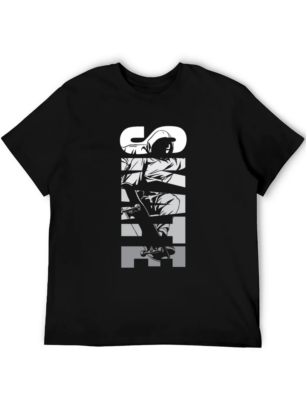 Skater Graphic T-Shirt - Urban Style Tee