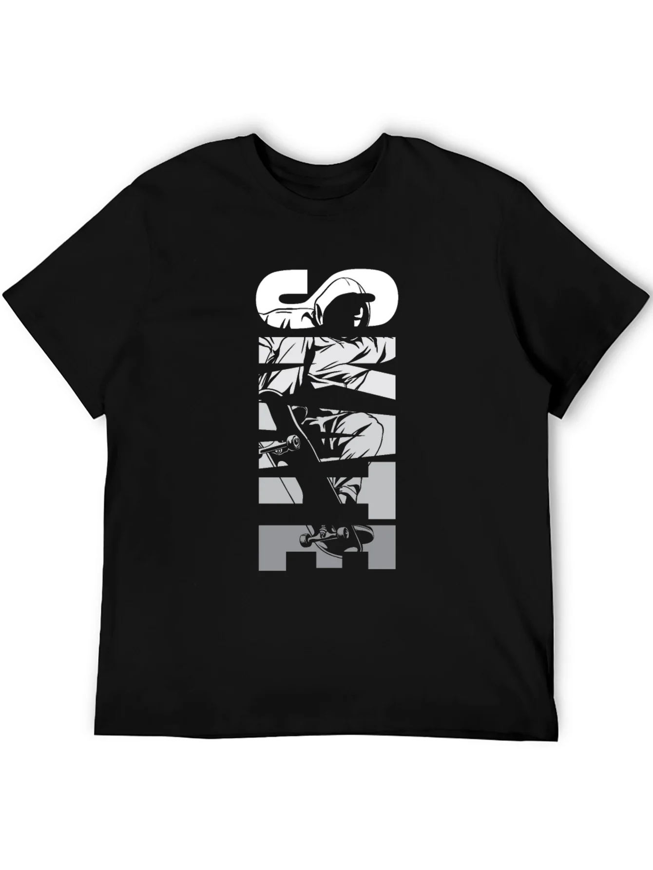 Skater Graphic T-Shirt - Urban Style Tee
