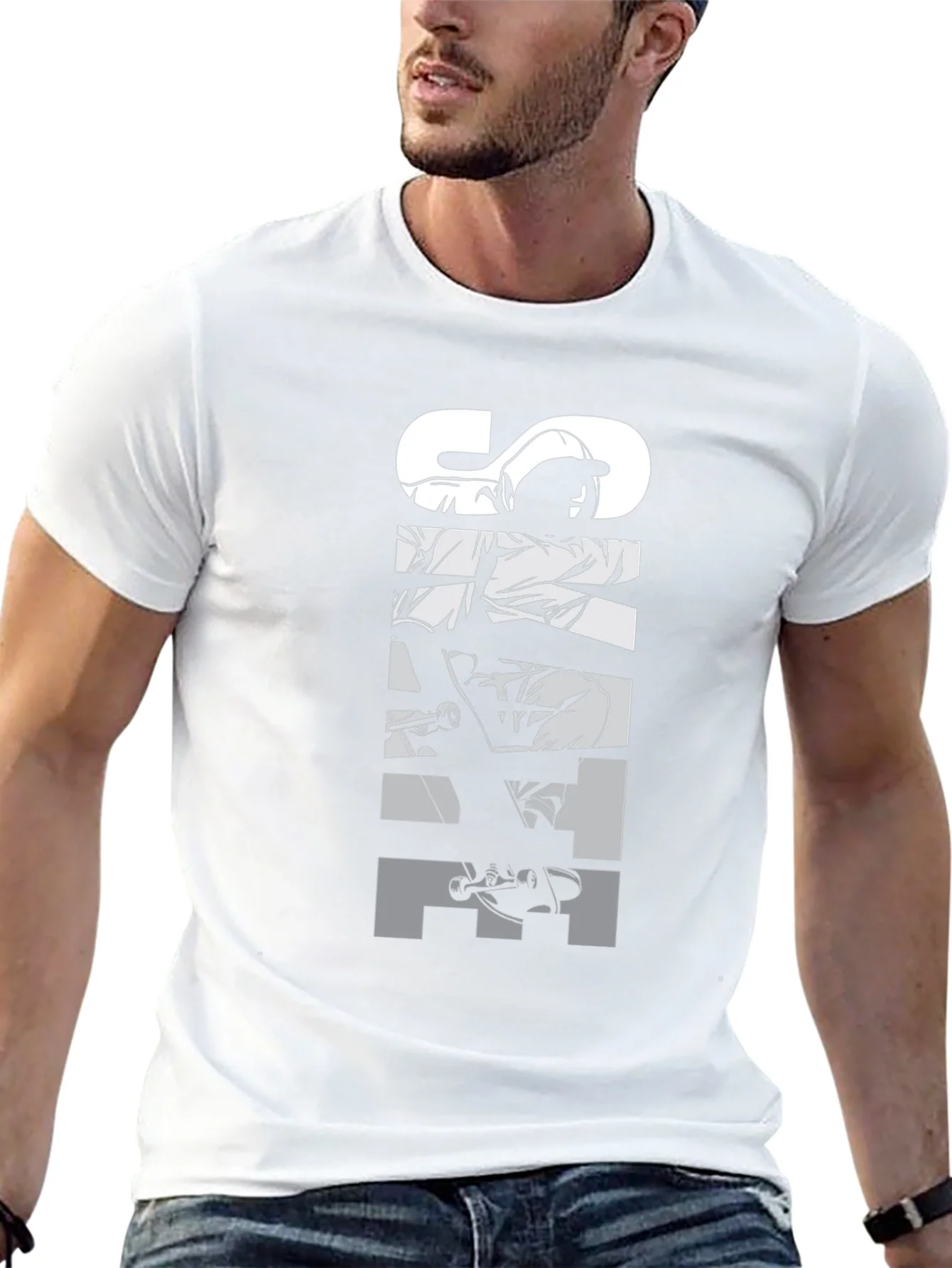 Skater Graphic T-Shirt - Urban Style Tee