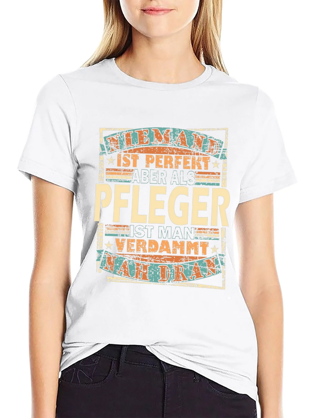 Funny German Caregiver T-Shirt - Pfleger Gift
