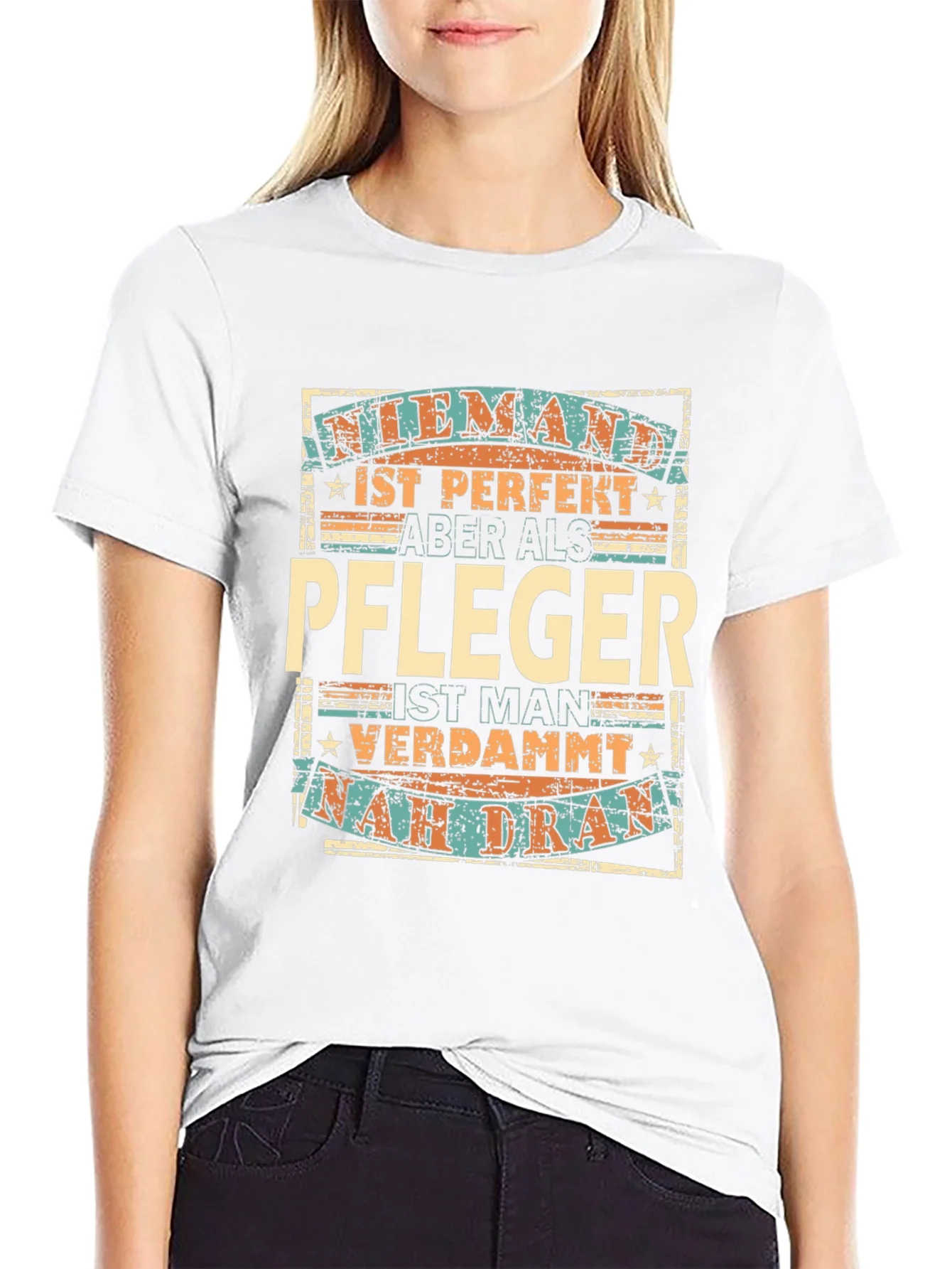 Funny German Caregiver T-Shirt - Pfleger Gift