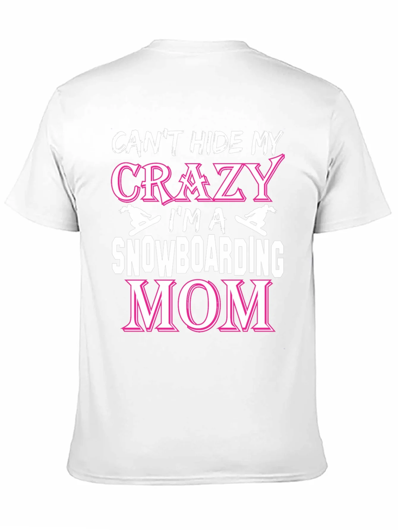 Crazy Snowboarding Mom Graphic Tee