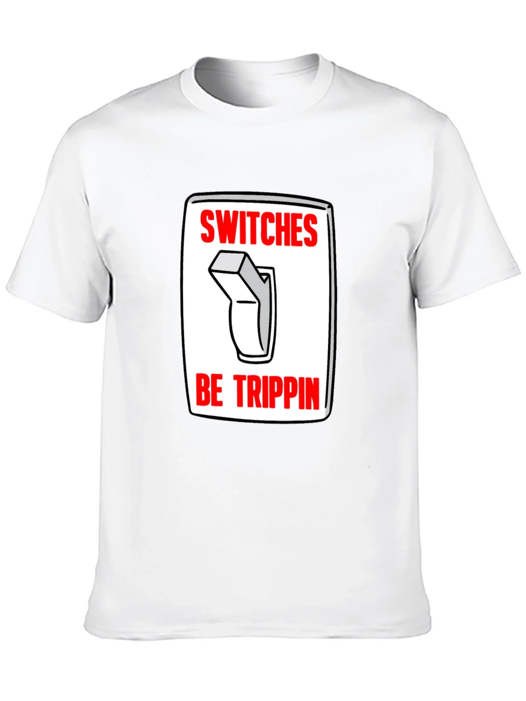 Switches Be Trippin Graphic Tee - Black