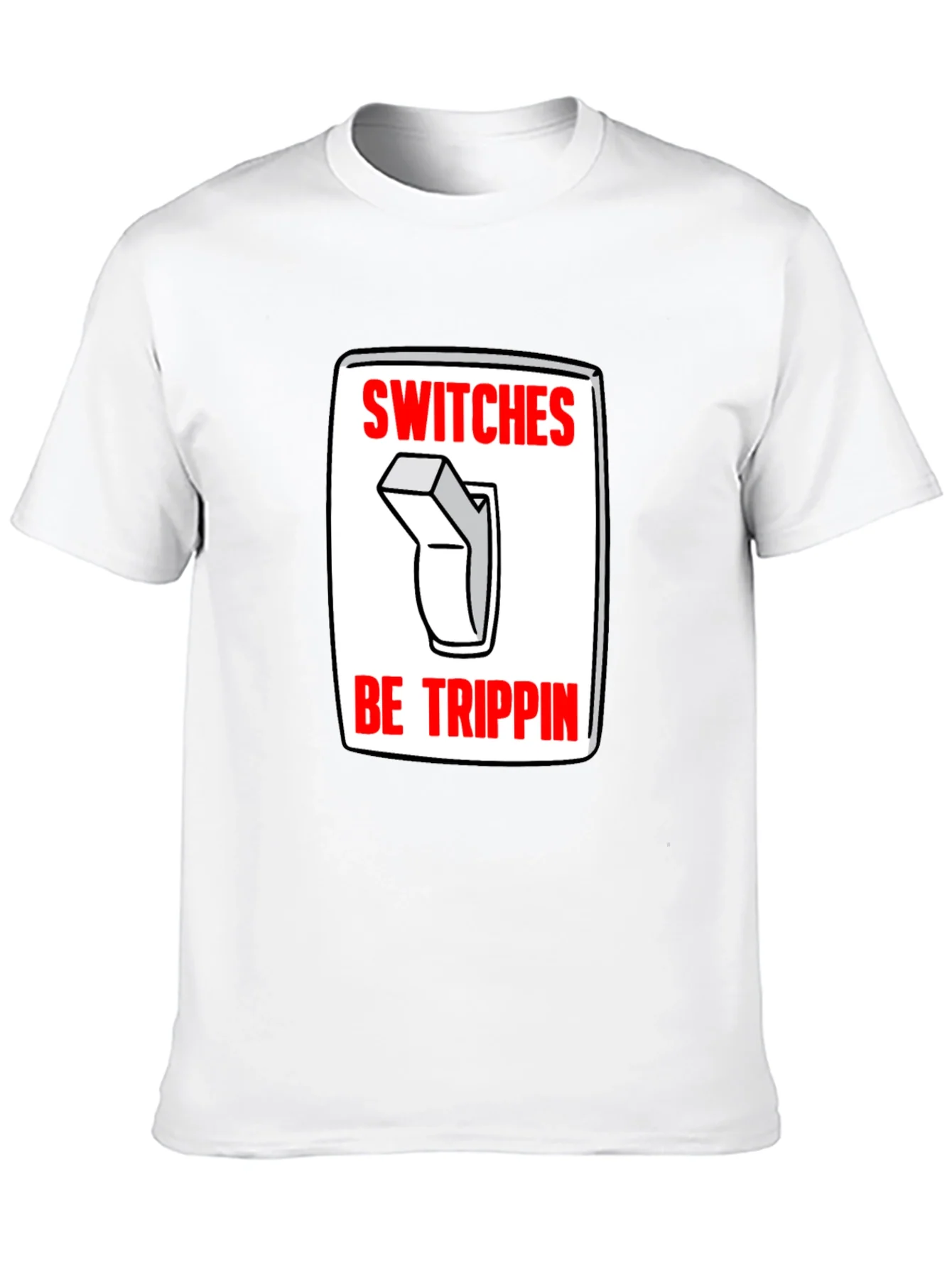 Switches Be Trippin Graphic Tee - Black