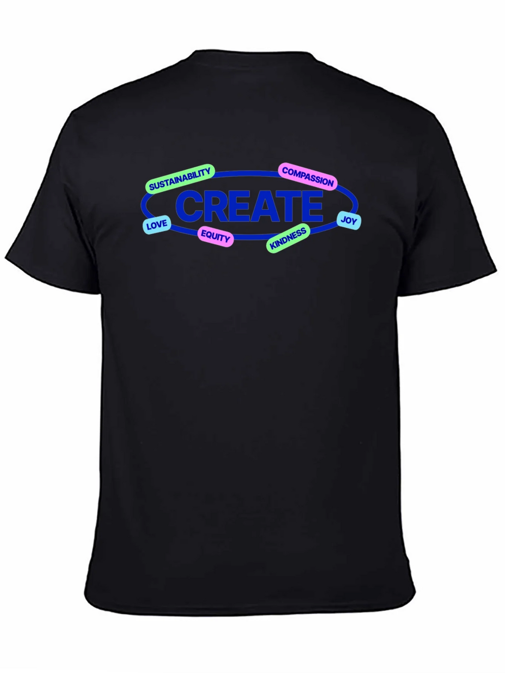 Create Compassion T-Shirt - Black