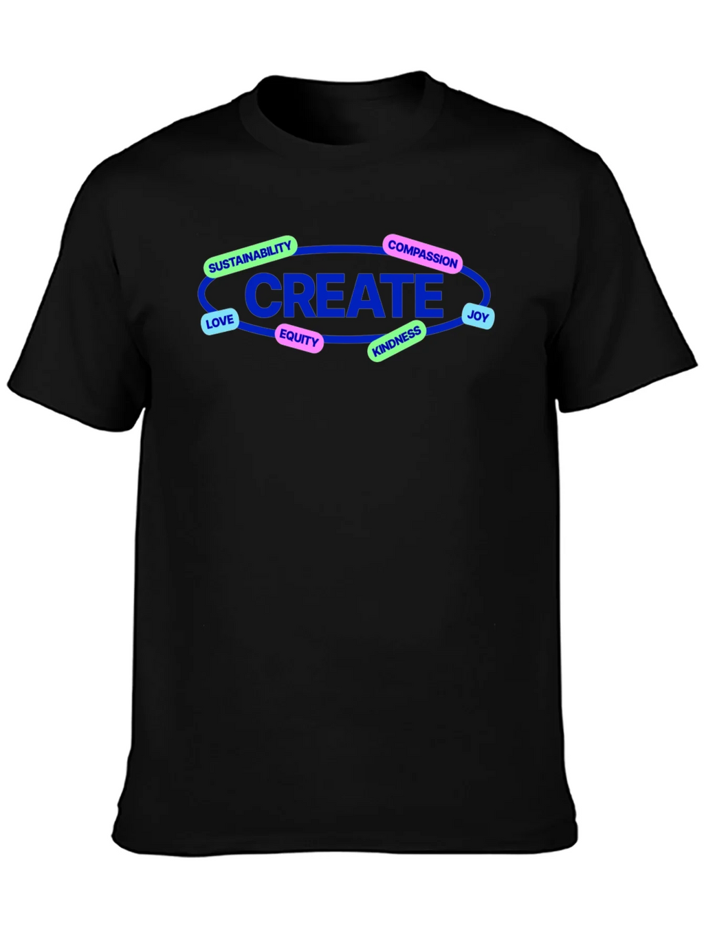 Create Compassion T-Shirt - Black