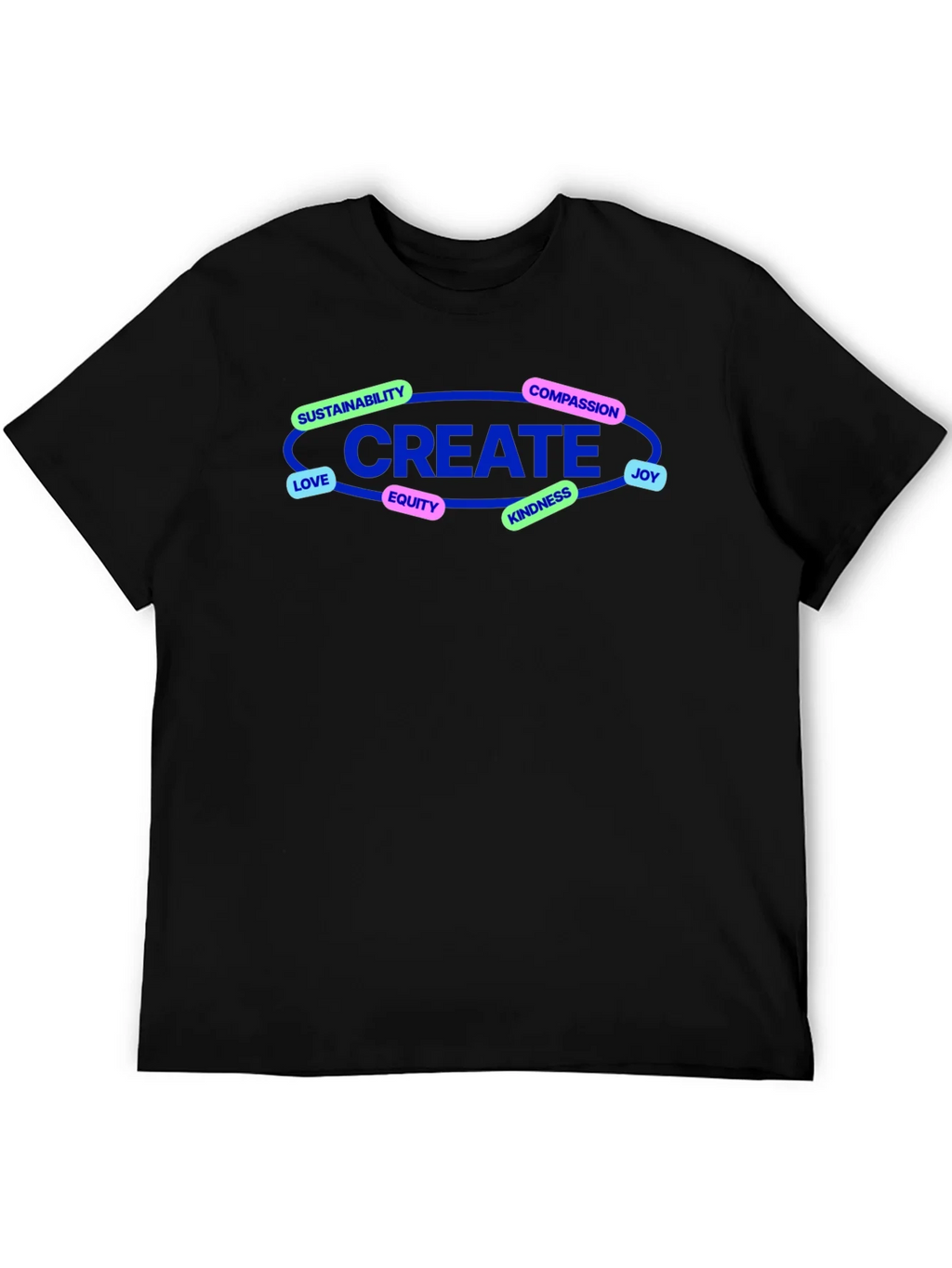 Create Compassion T-Shirt - Black