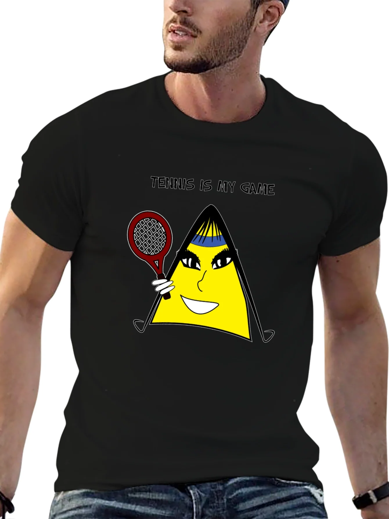 Tennis Is My Game Tee - Funny Graphic T-Shirt