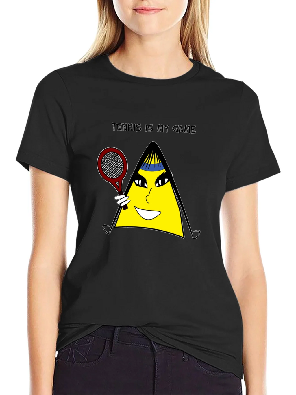 Tennis Is My Game Tee - Funny Graphic T-Shirt