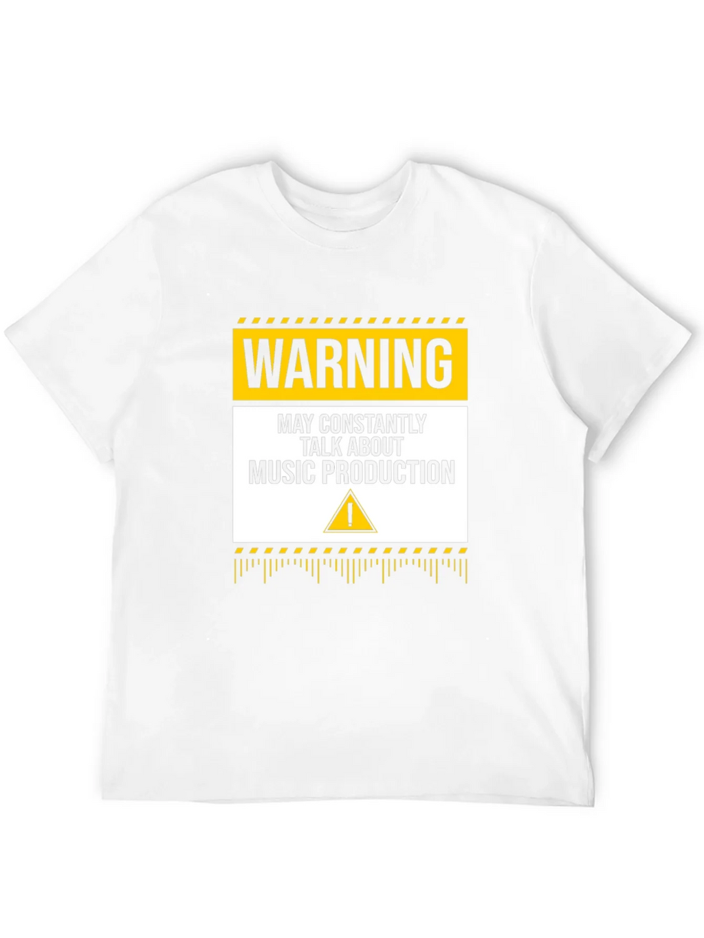 Warning Music Production T-Shirt