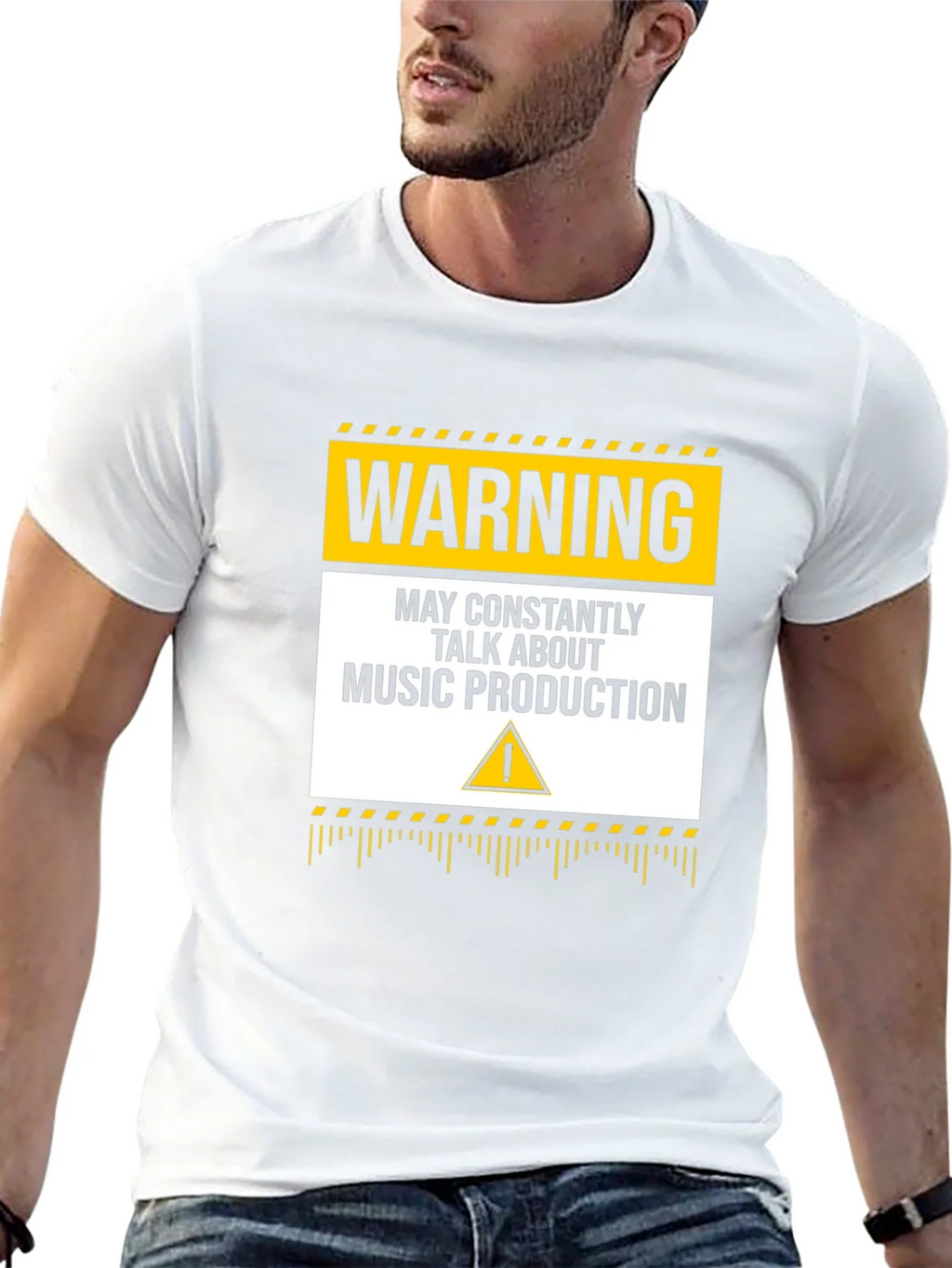Warning Music Production T-Shirt