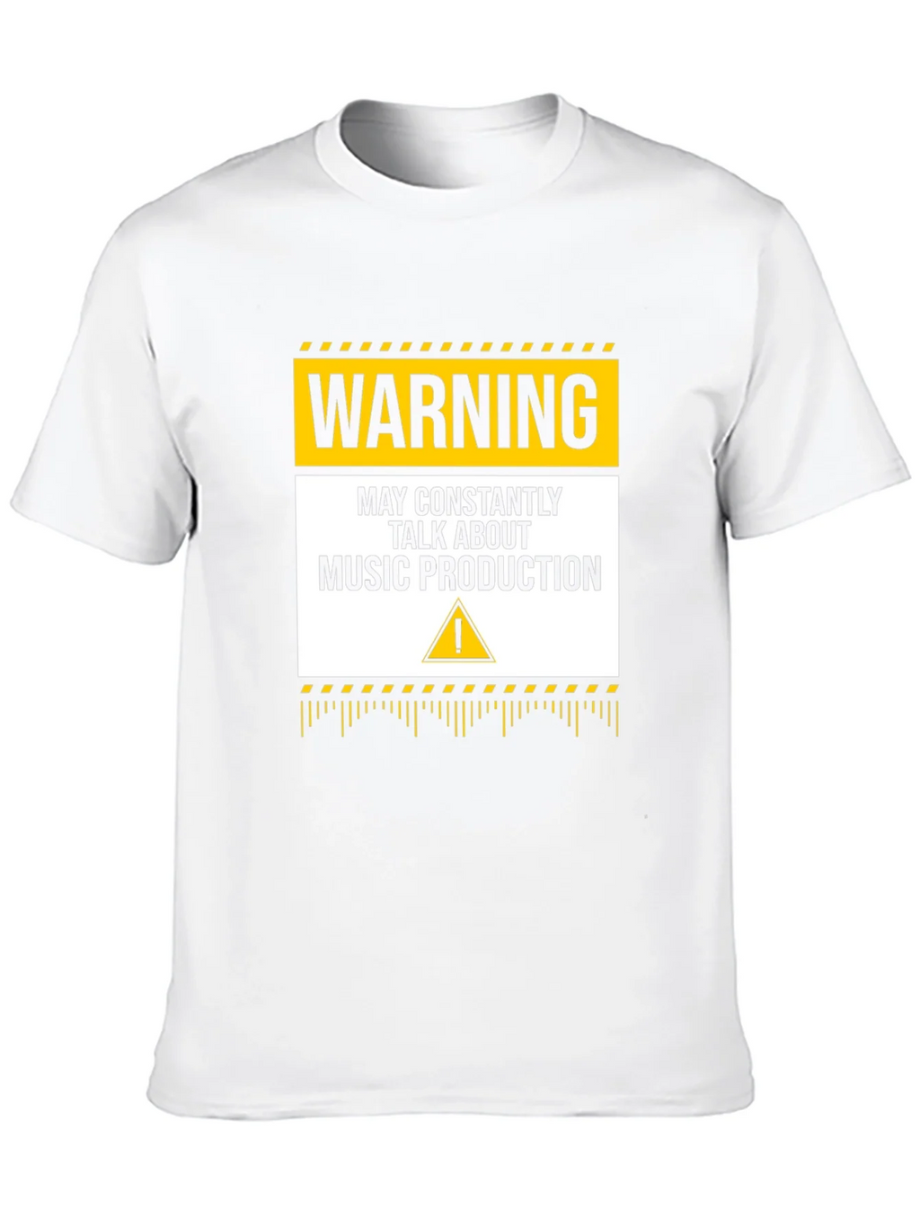 Warning Music Production T-Shirt