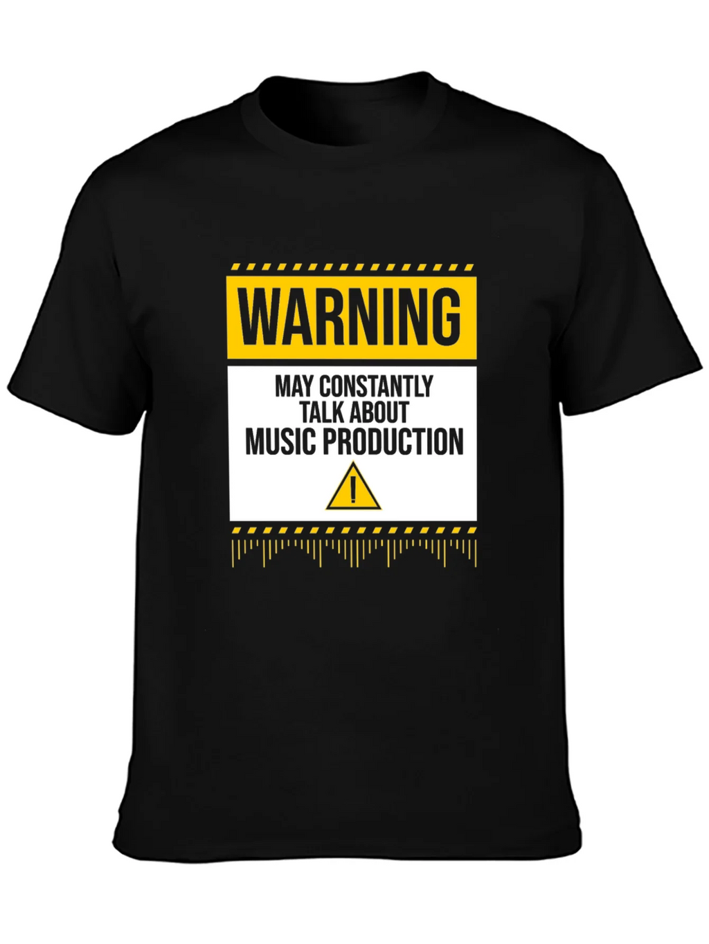 Warning Music Production T-Shirt