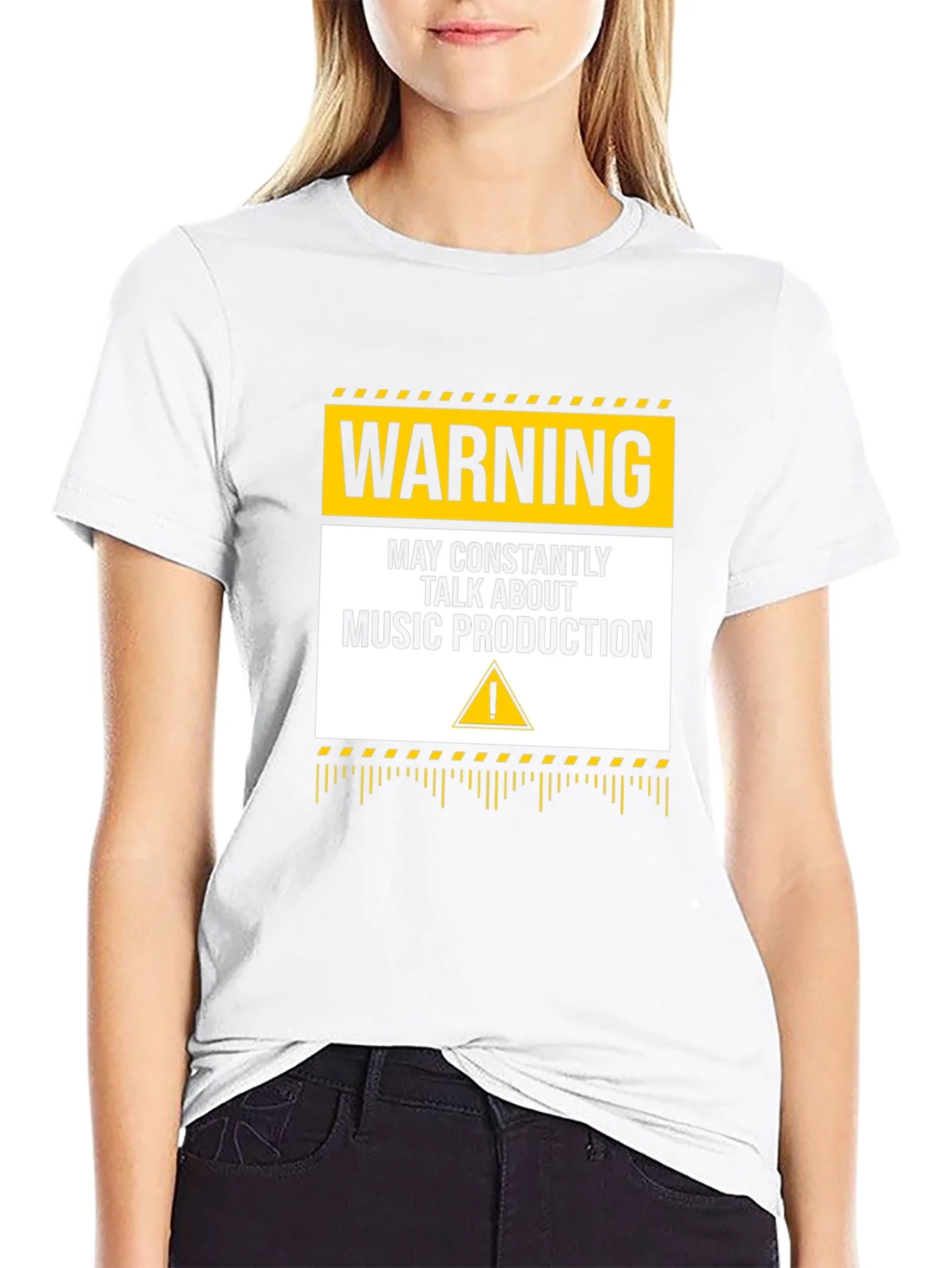 Warning Music Production T-Shirt