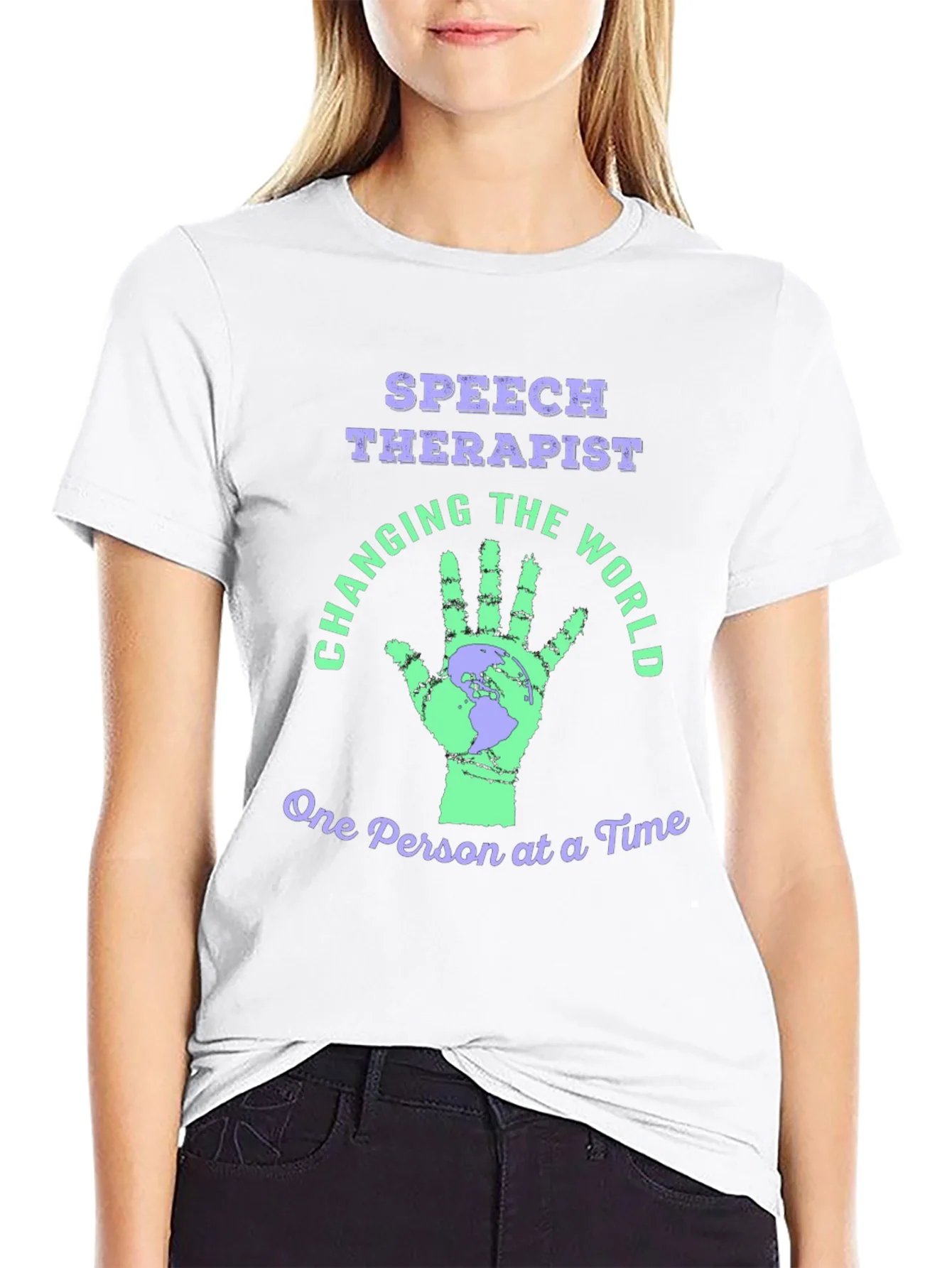 Speech Therapist Changing the World T-Shirt