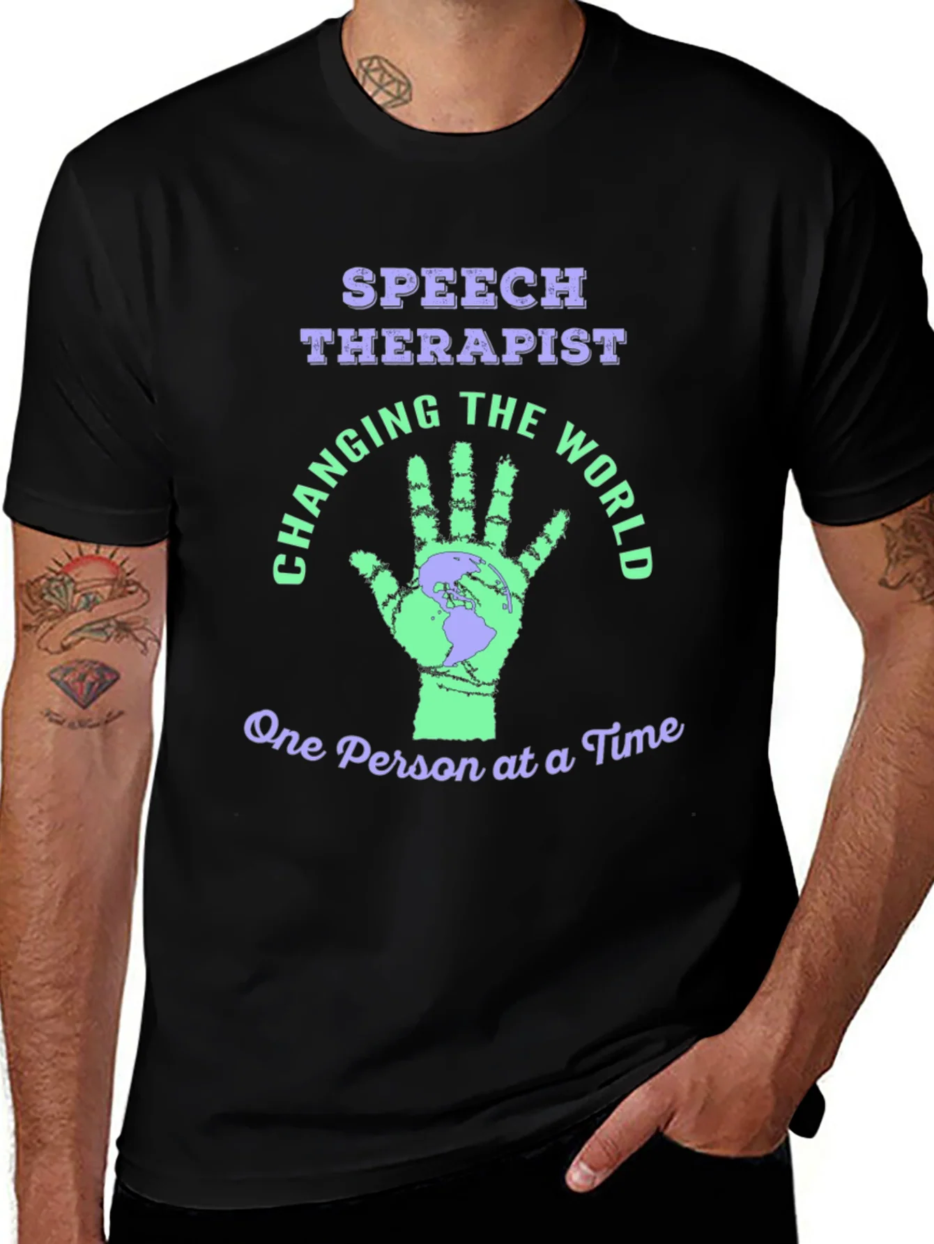 Speech Therapist Changing the World T-Shirt