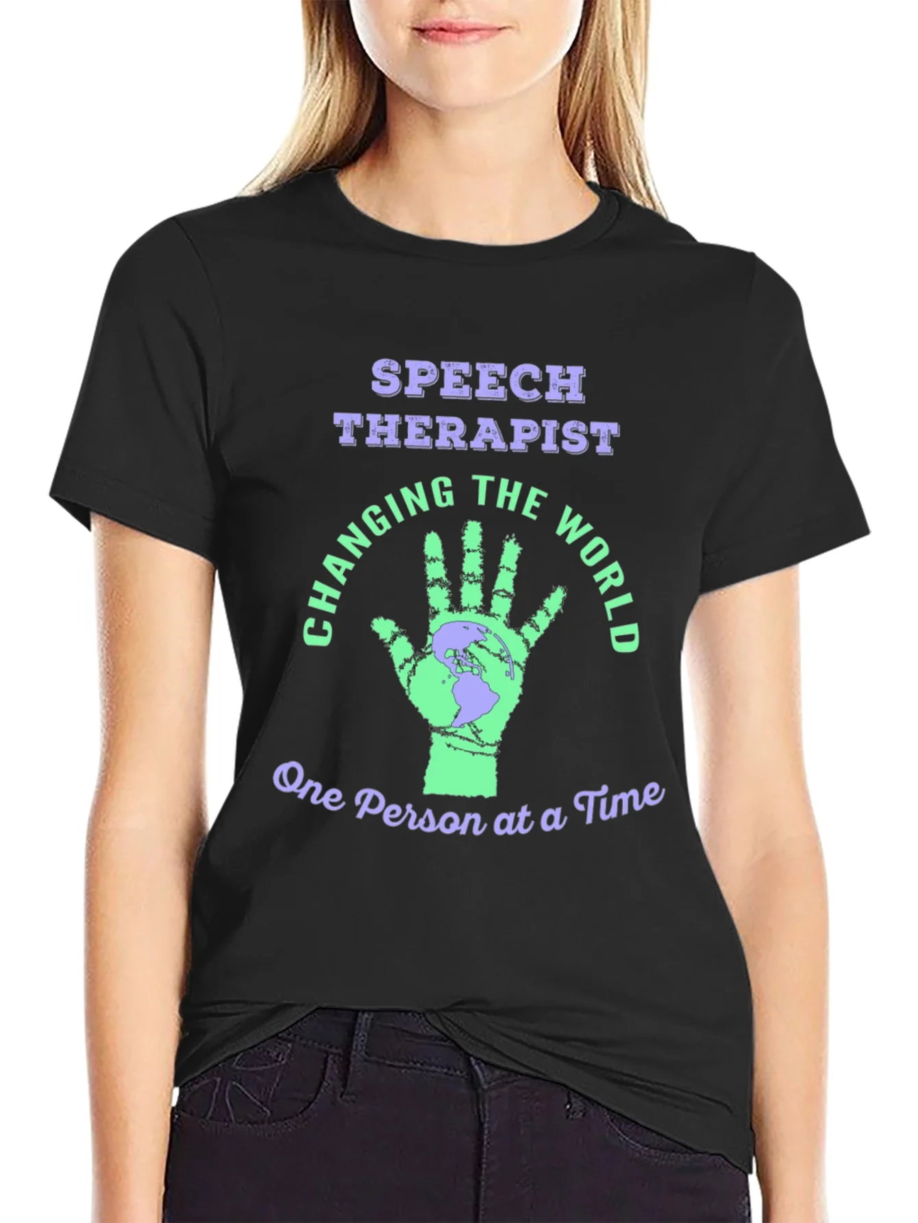Speech Therapist Changing the World T-Shirt