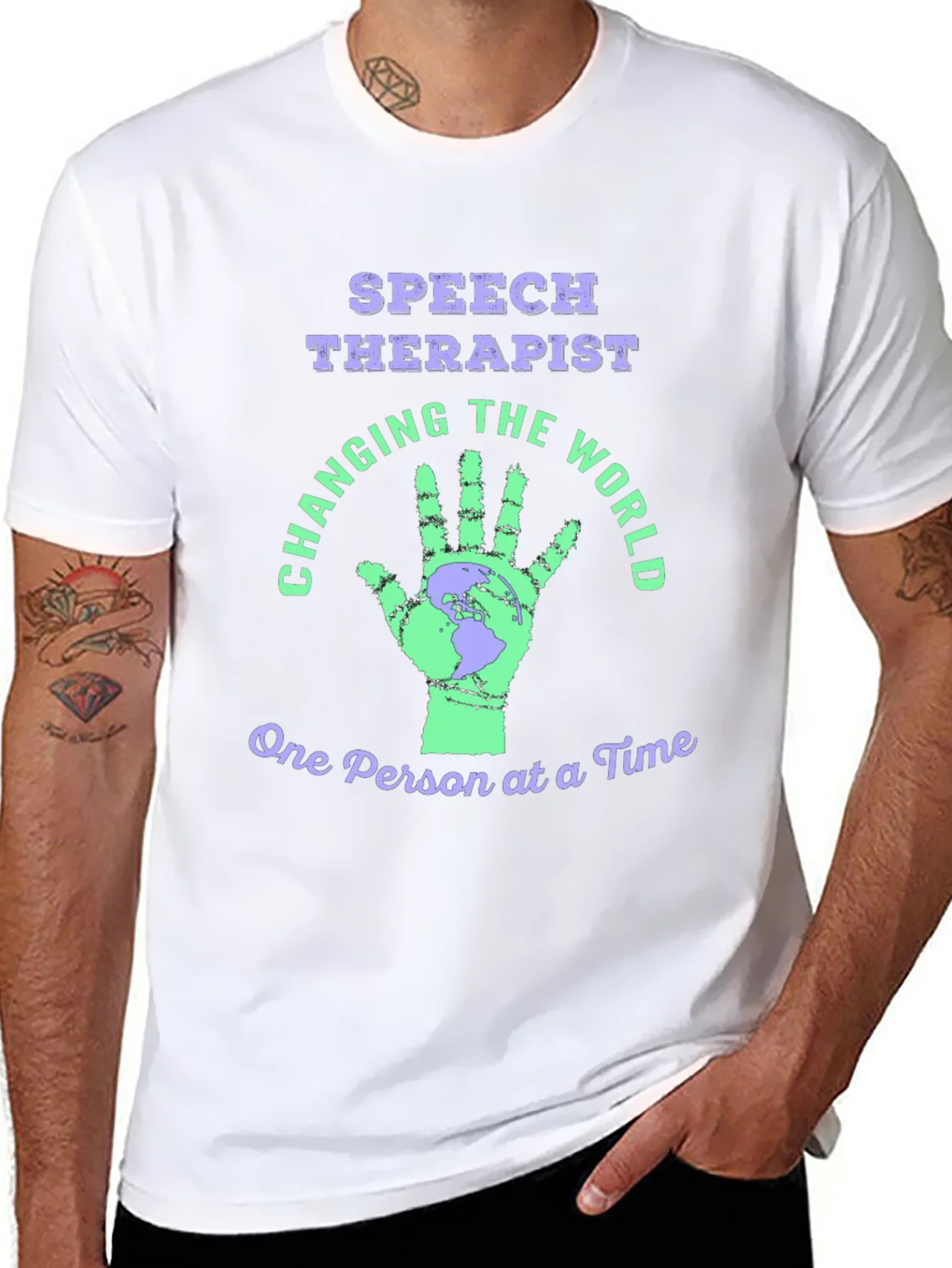 Speech Therapist Changing the World T-Shirt