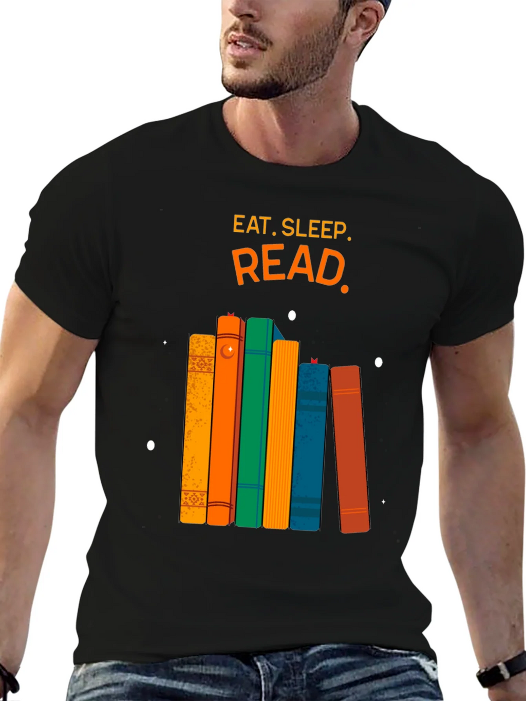 Eat Sleep Read T-Shirt - Book Lover Tee