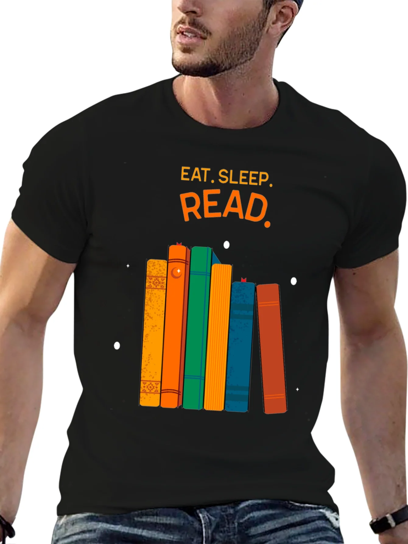 Eat Sleep Read T-Shirt - Book Lover Tee